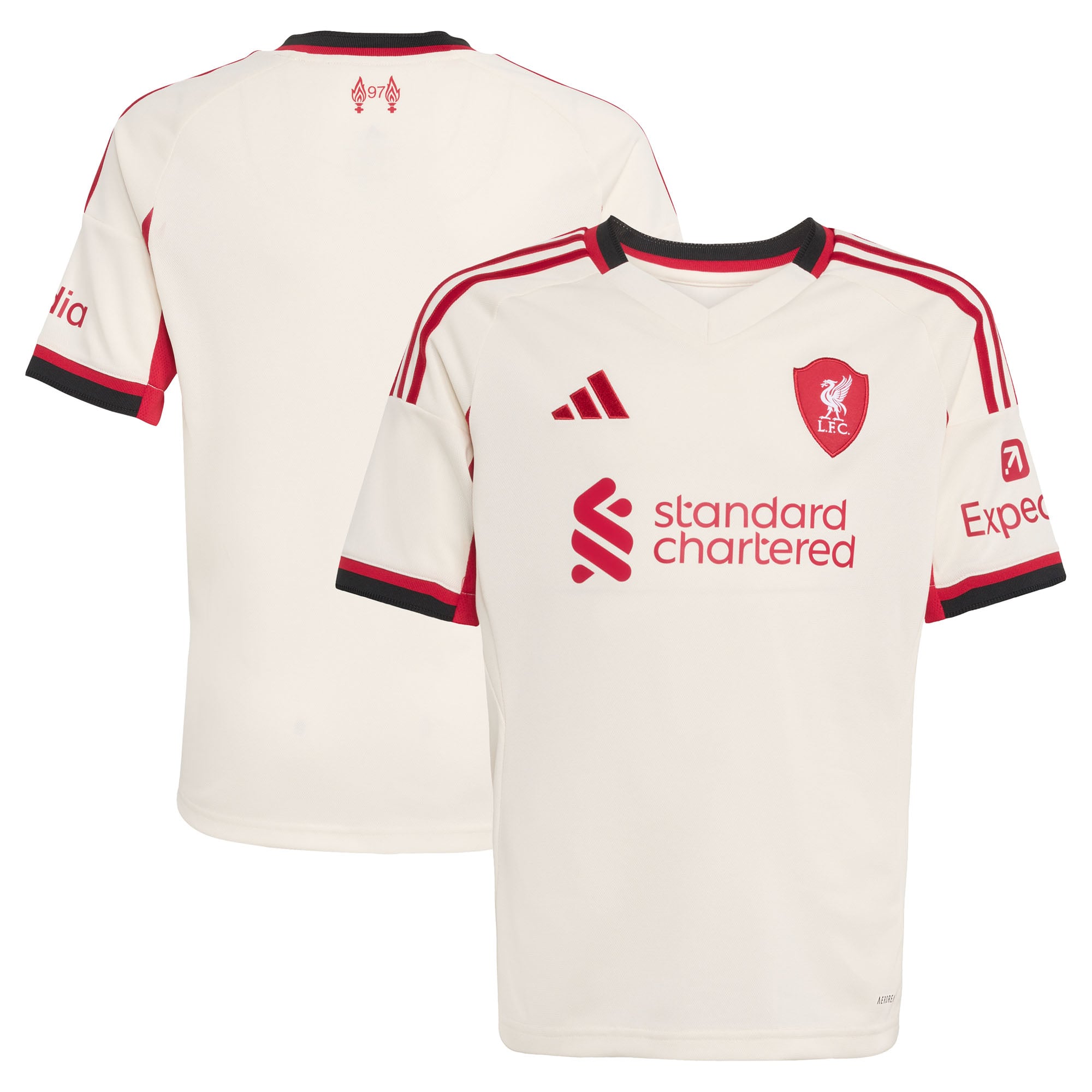 adidas Liverpool FC Kids 2025/26 Away Replica Football Jersey