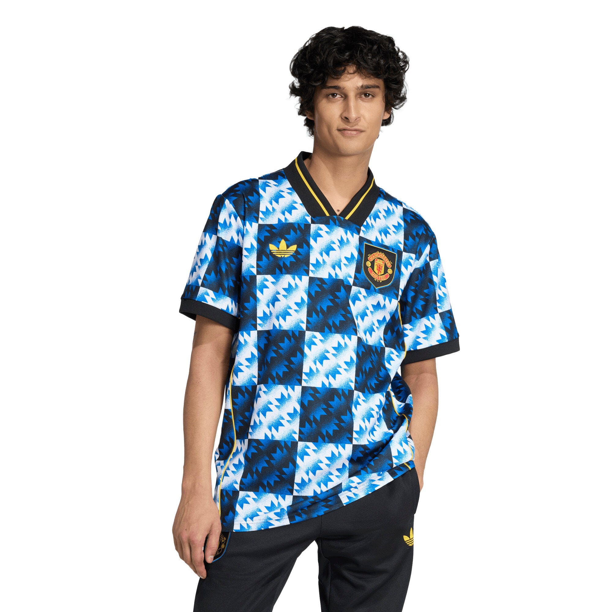Manchester United adidas Lifestyler Jersey - White