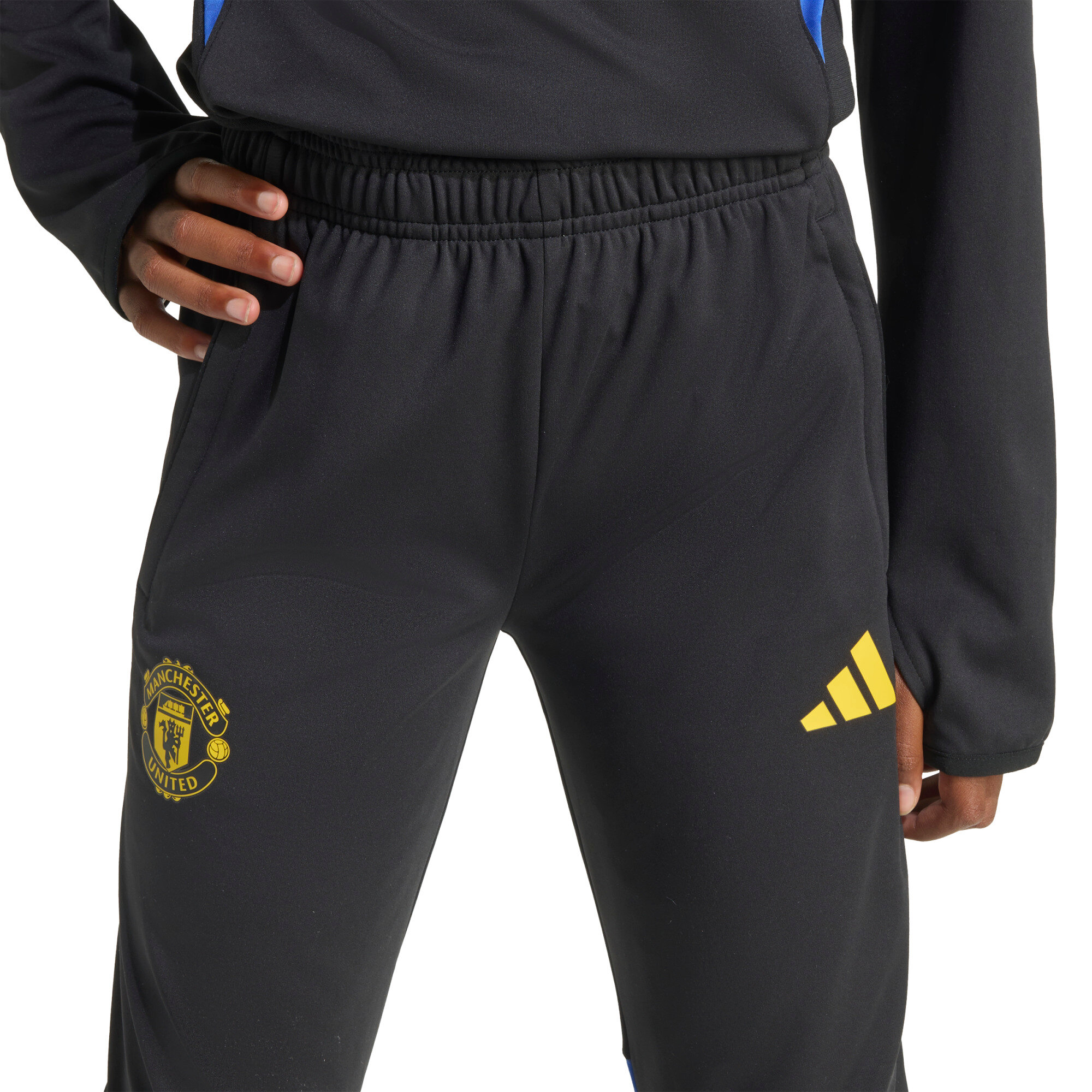 Manchester United adidas Cup Training Pants - Black - Kids, , rebel_hi-res