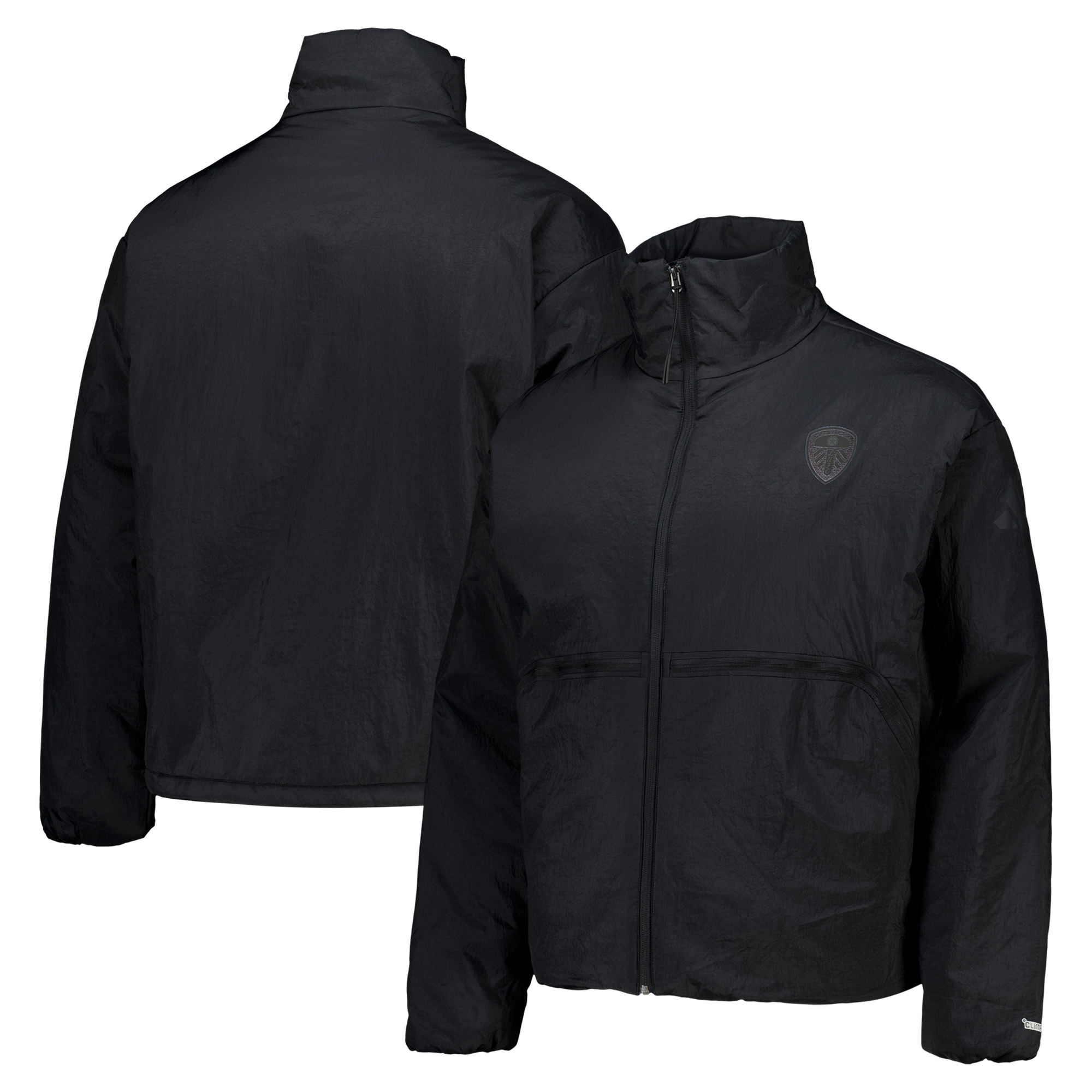Leeds United adidas City Tech Insulated Jacket - Black, , rebel_hi-res