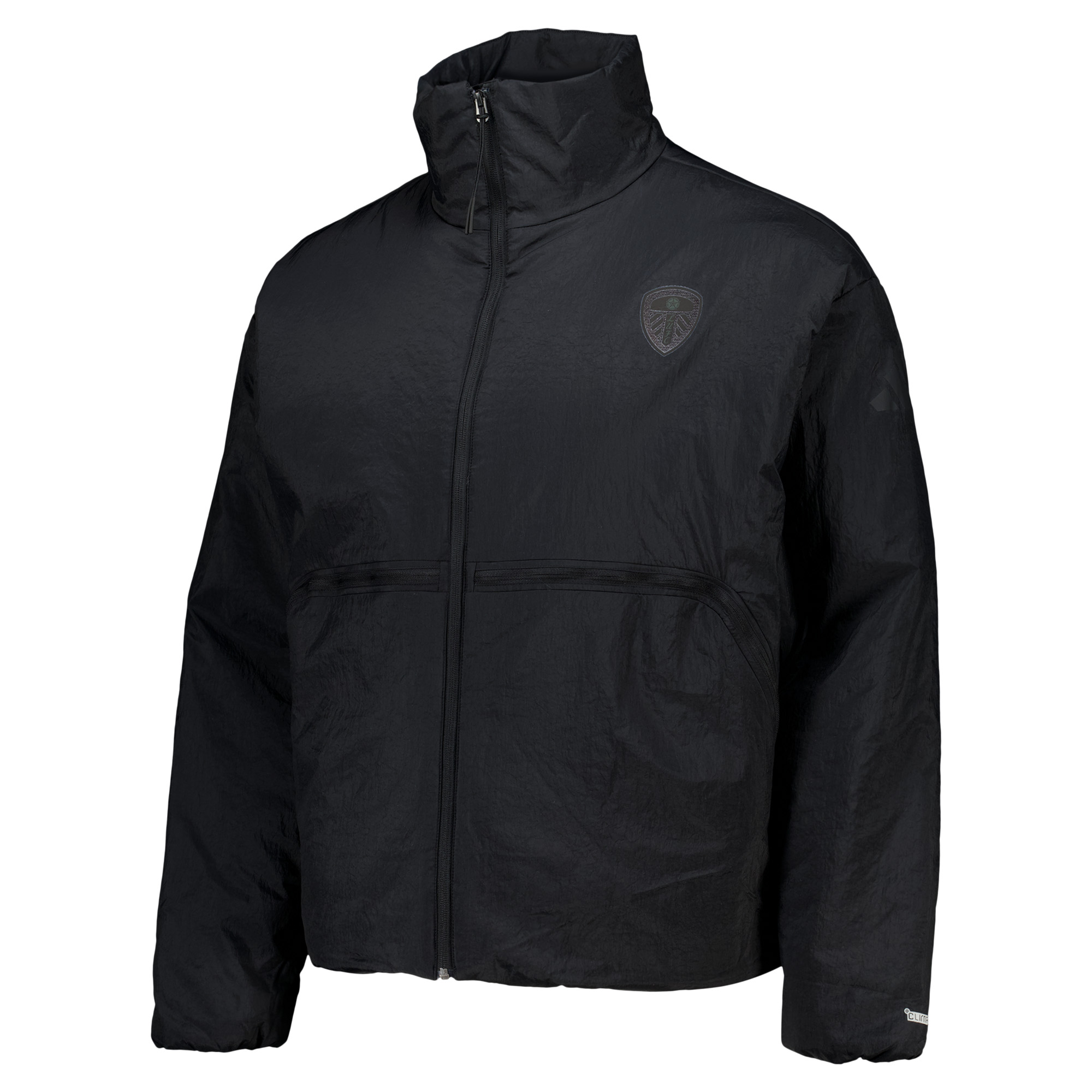 Leeds United adidas City Tech Insulated Jacket - Black, , rebel_hi-res