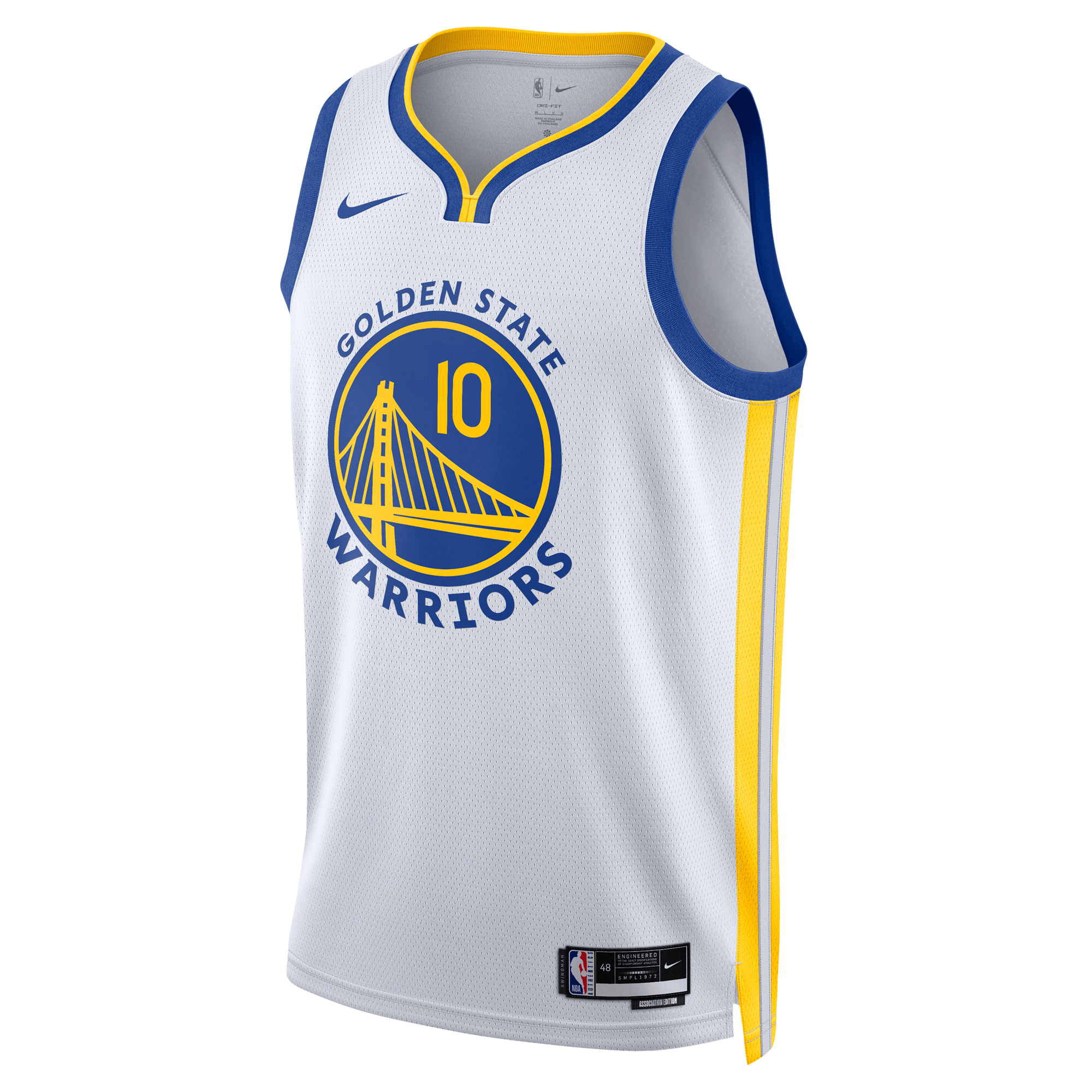 Golden State Warriors Nike Association Edition Swingman Jersey - White - Jimmy Butler III - Unisex, , rebel_hi-res