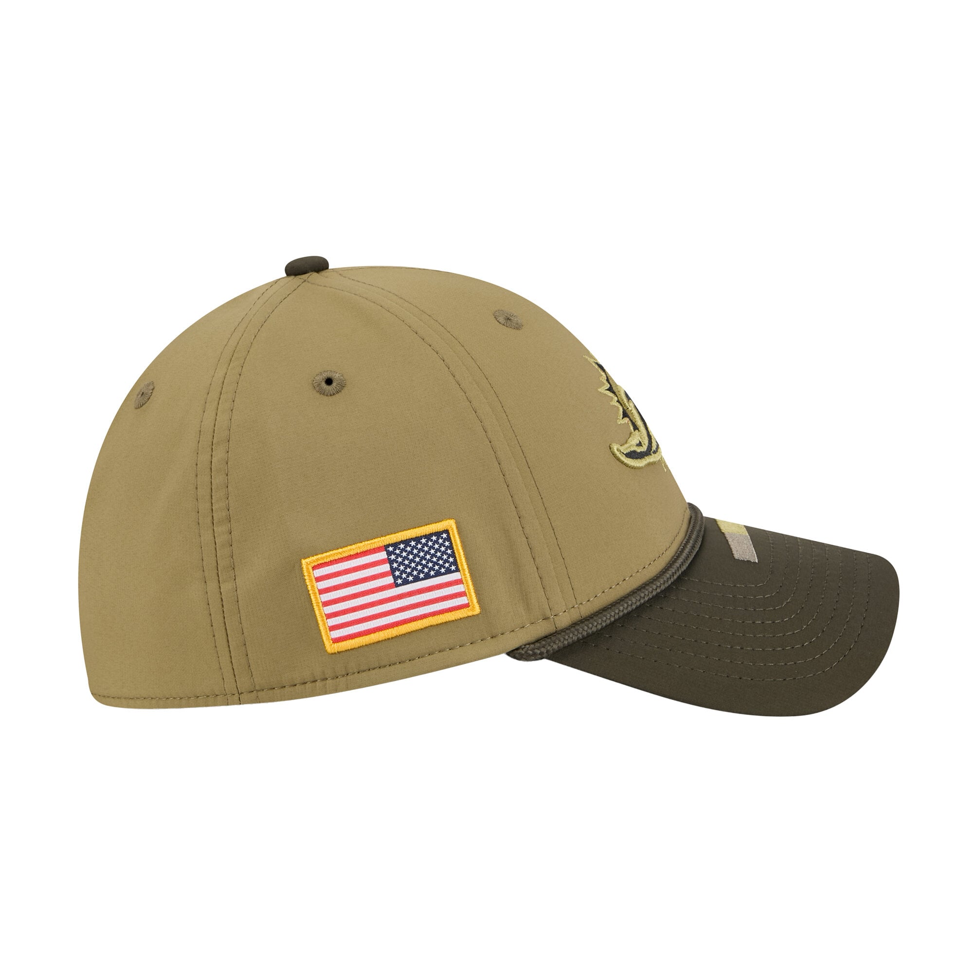 Miami Dolphins New Era 2025 Salute To Service 39THIRTY Cap, , rebel_hi-res