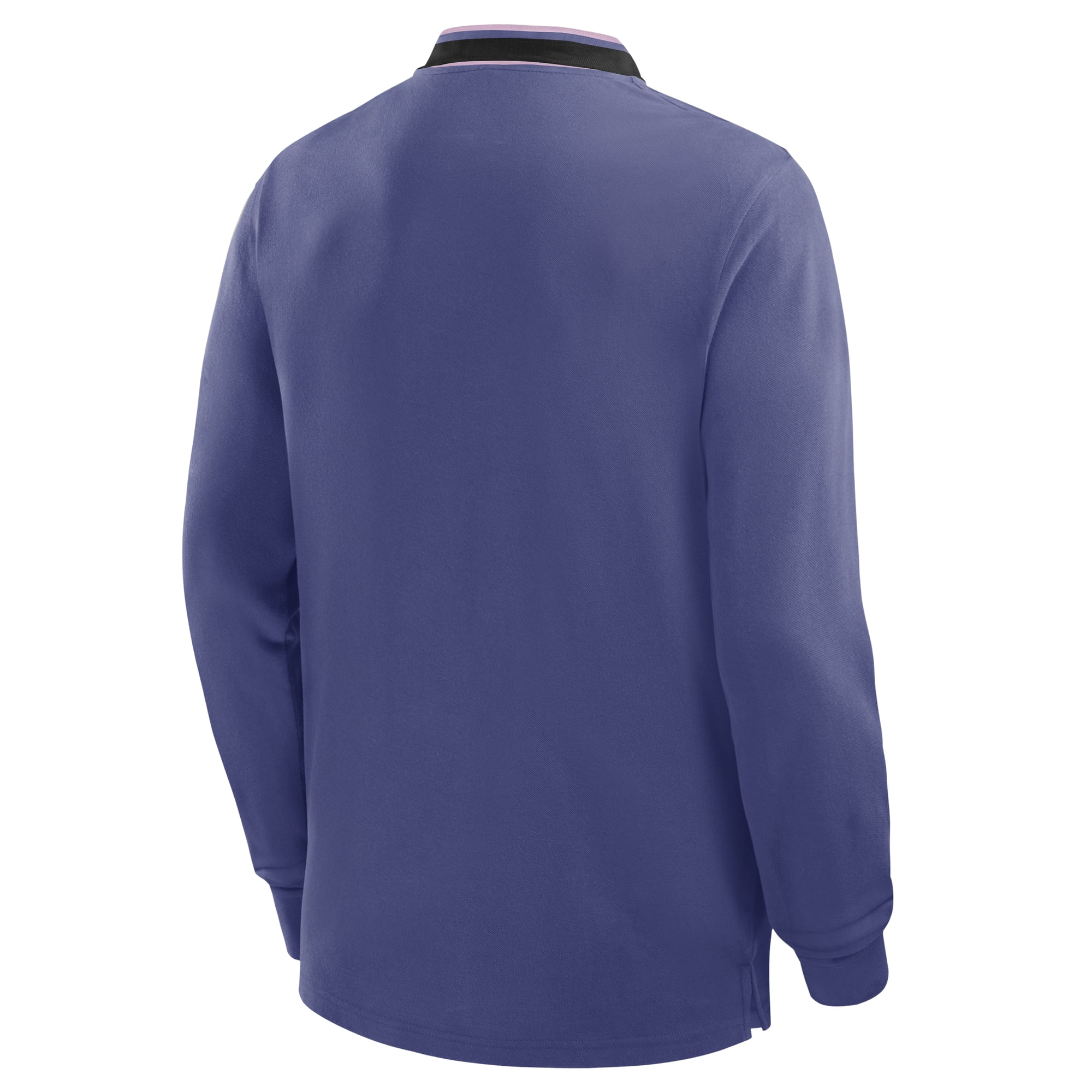 Everton Long sleeve Tipped Polo - Skipper Blue/Black - Mens, , rebel_hi-res