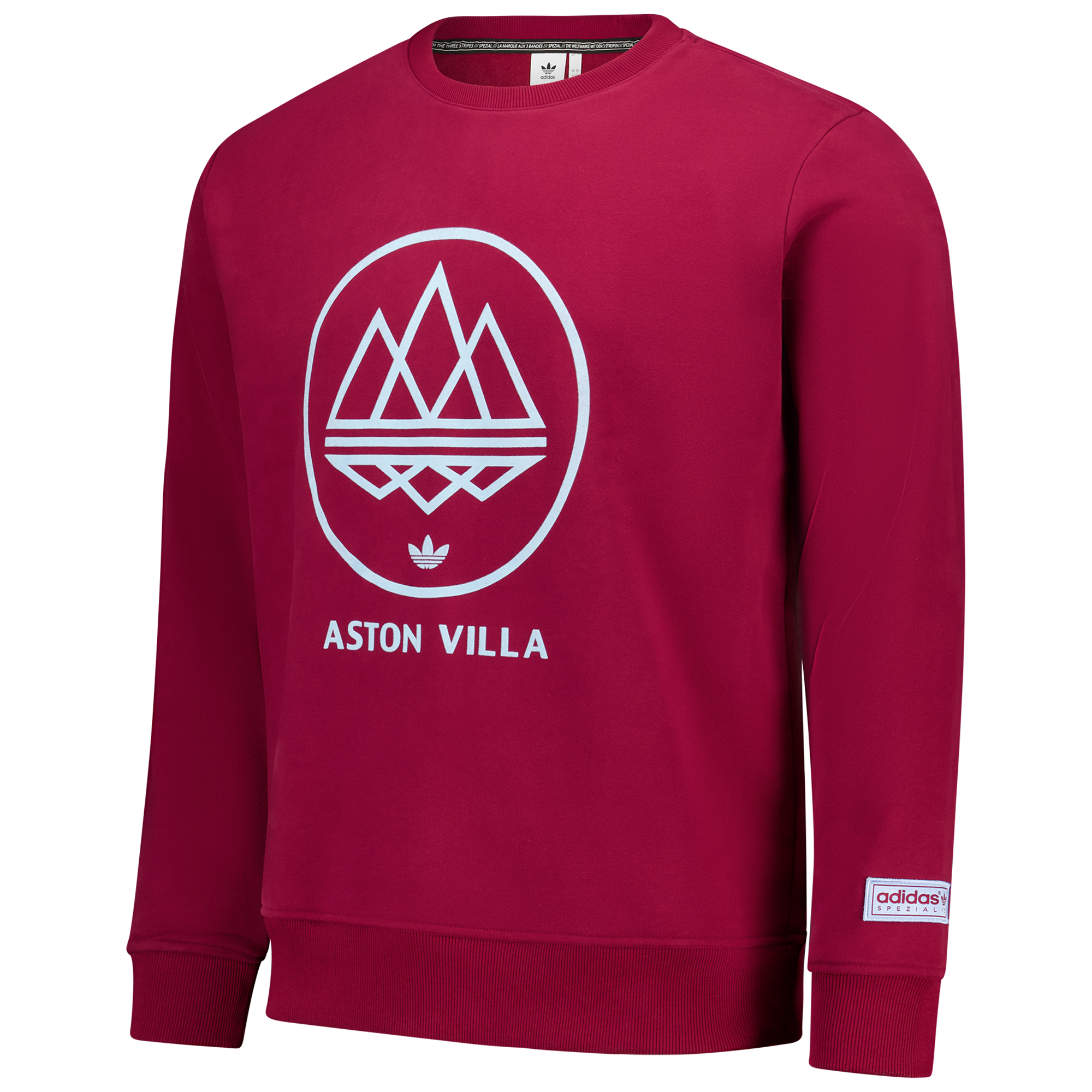 Aston Villa adidas Spezial Sweater - Claret, , rebel_hi-res