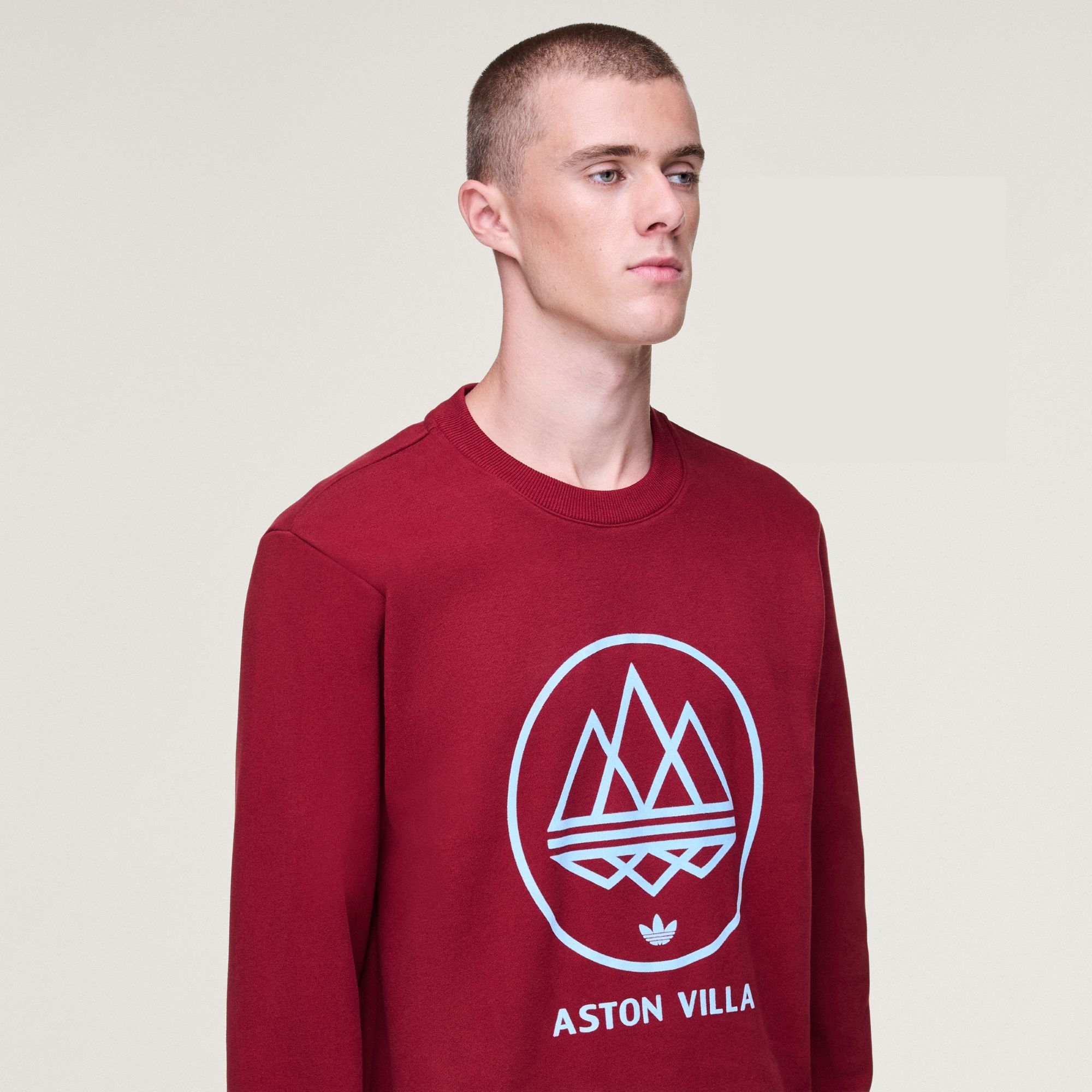 Aston Villa adidas Spezial Sweater - Claret, , rebel_hi-res