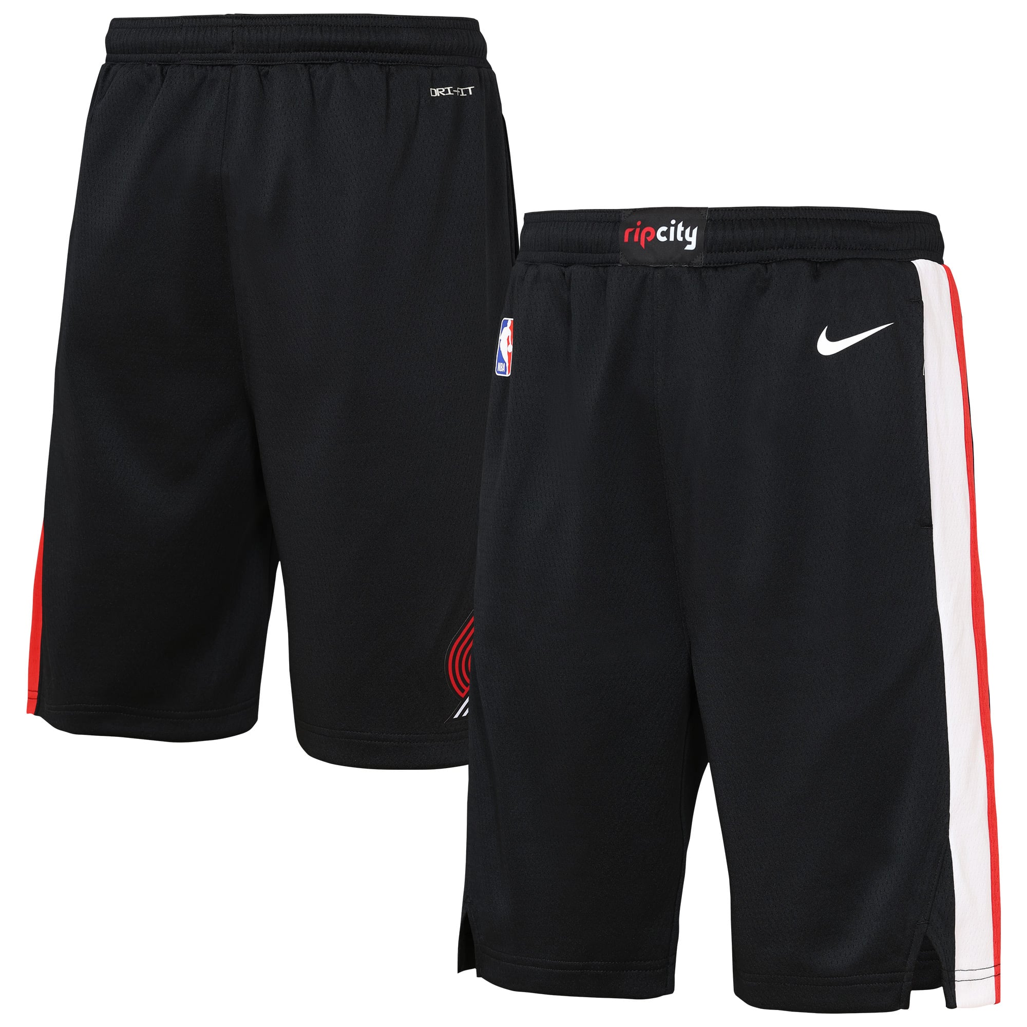 Portland Trail Blazers Nike Replica Icon Swingman Short - Youth