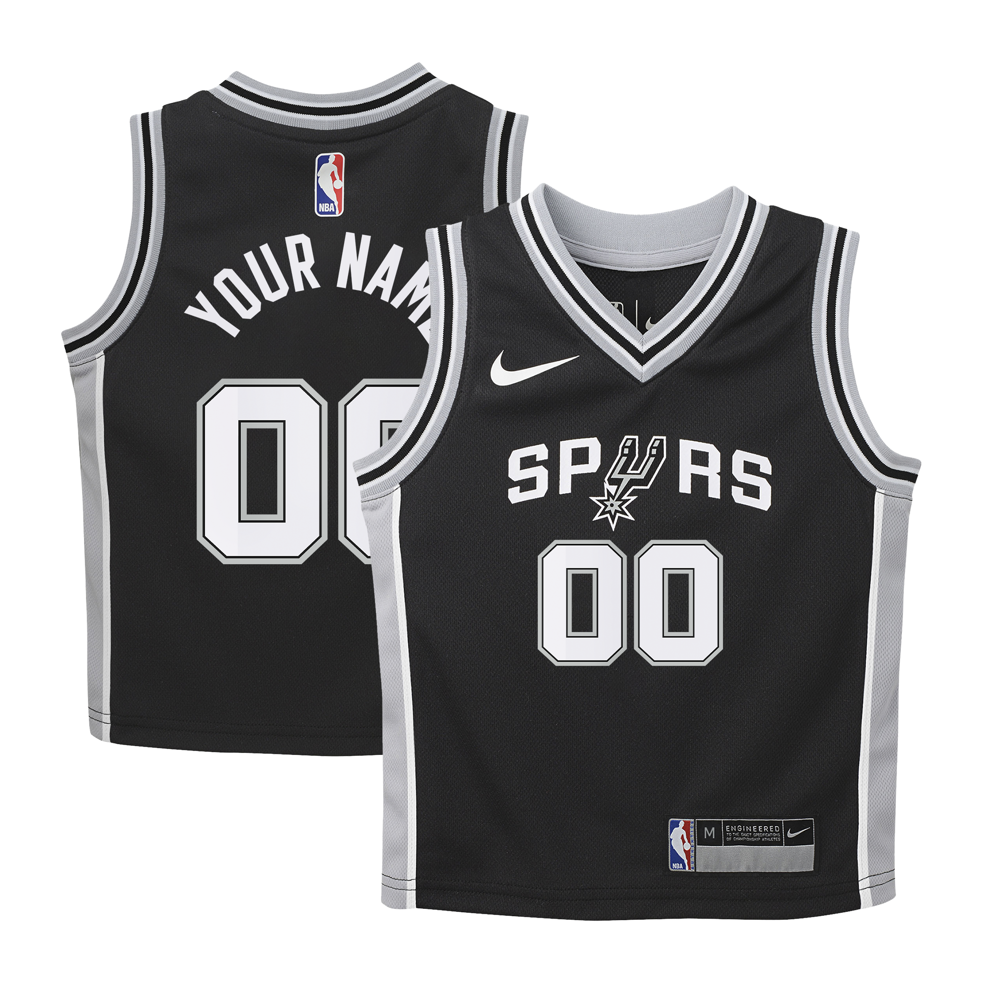 San Antonio Spurs Nike Replica Icon Jersey - Kids, , rebel_hi-res