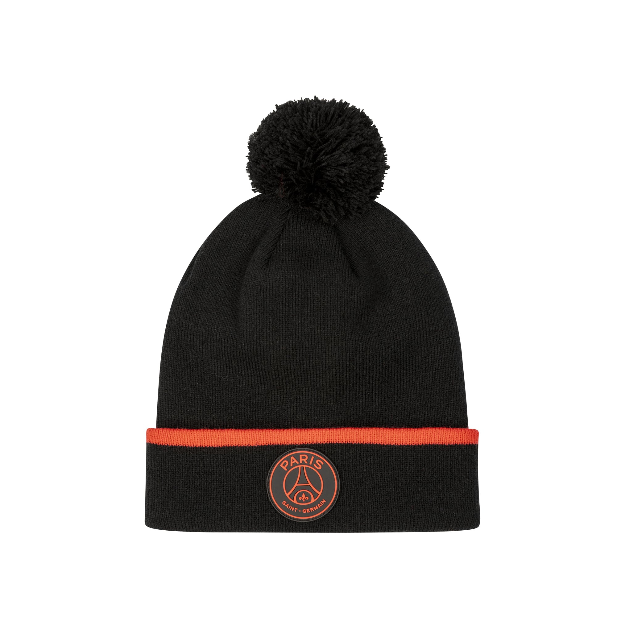 PSG Bobble Hat - Black/Red - Kids