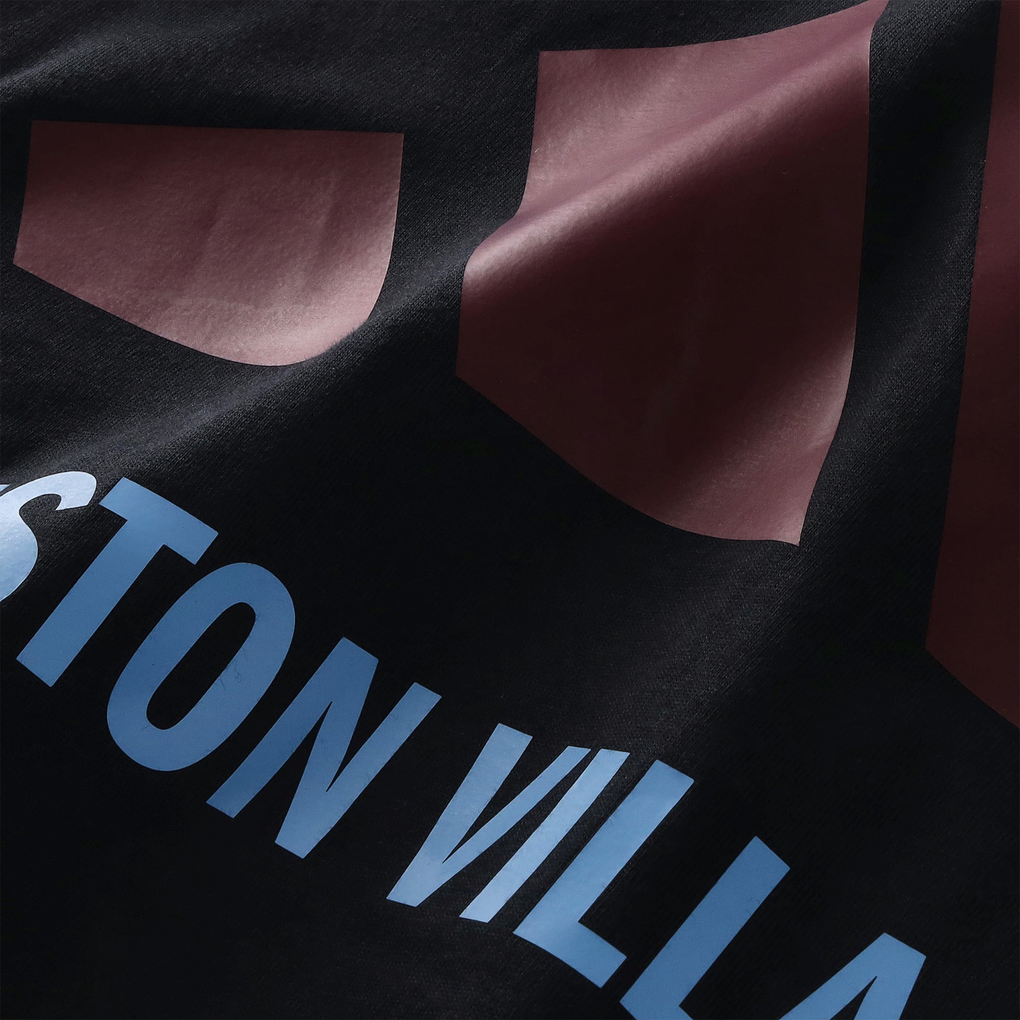Aston Villa adidas Graphic Logo T-Shirt - Black, , rebel_hi-res