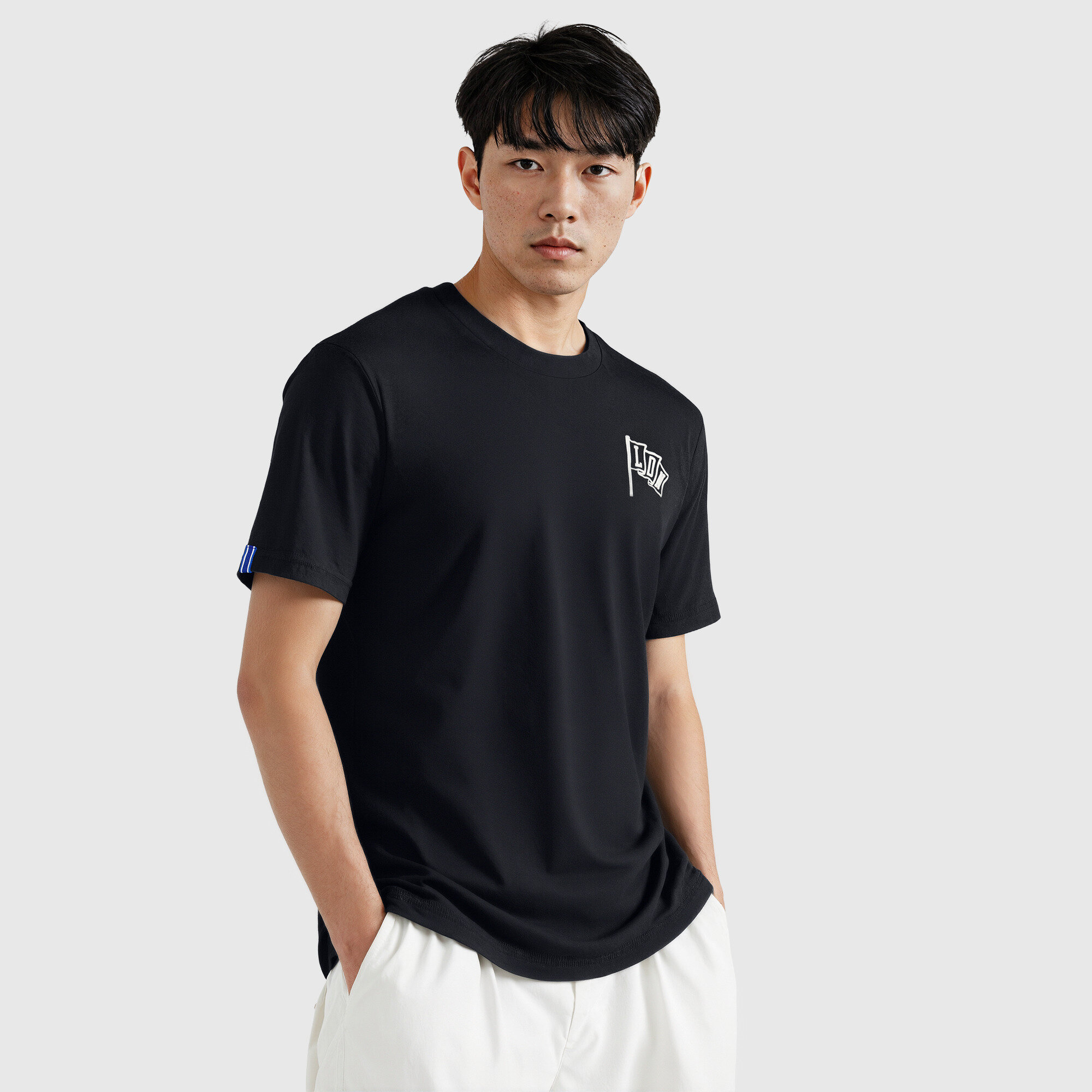 Chelsea Varsity London Flag T-Shirt - Black, , rebel_hi-res