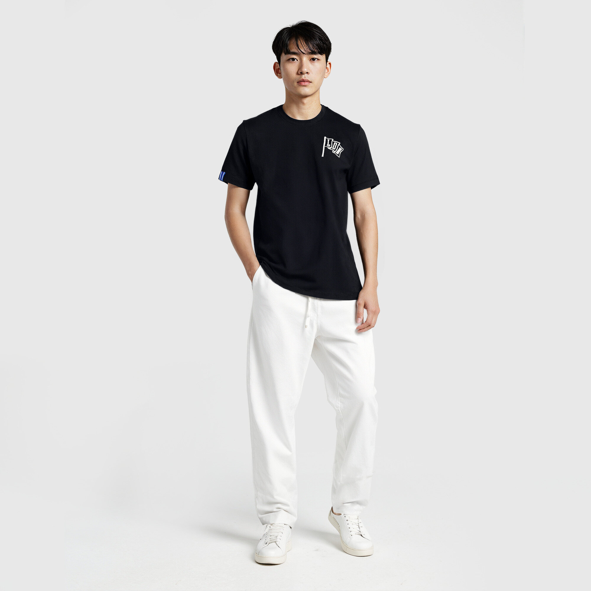 Chelsea Varsity London Flag T-Shirt - Black, , rebel_hi-res