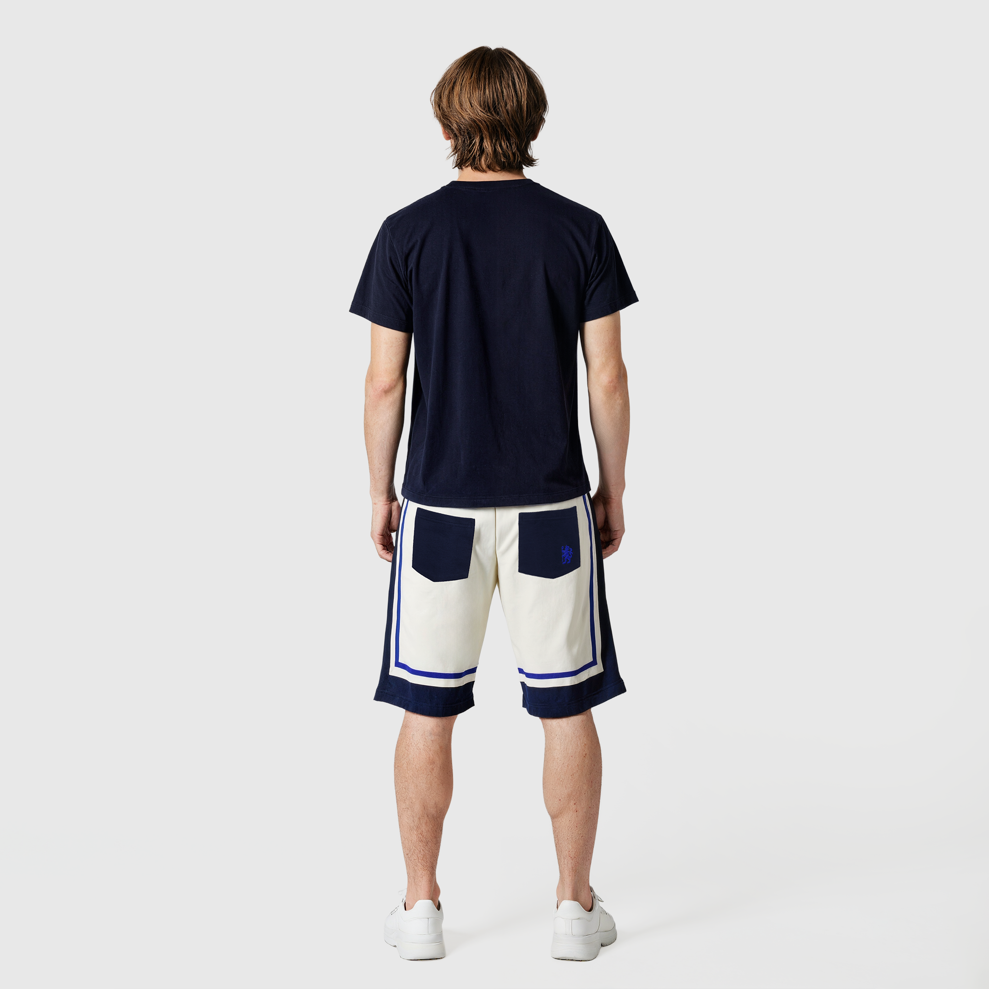 Chelsea Varsity Block Shorts - Cream, , rebel_hi-res