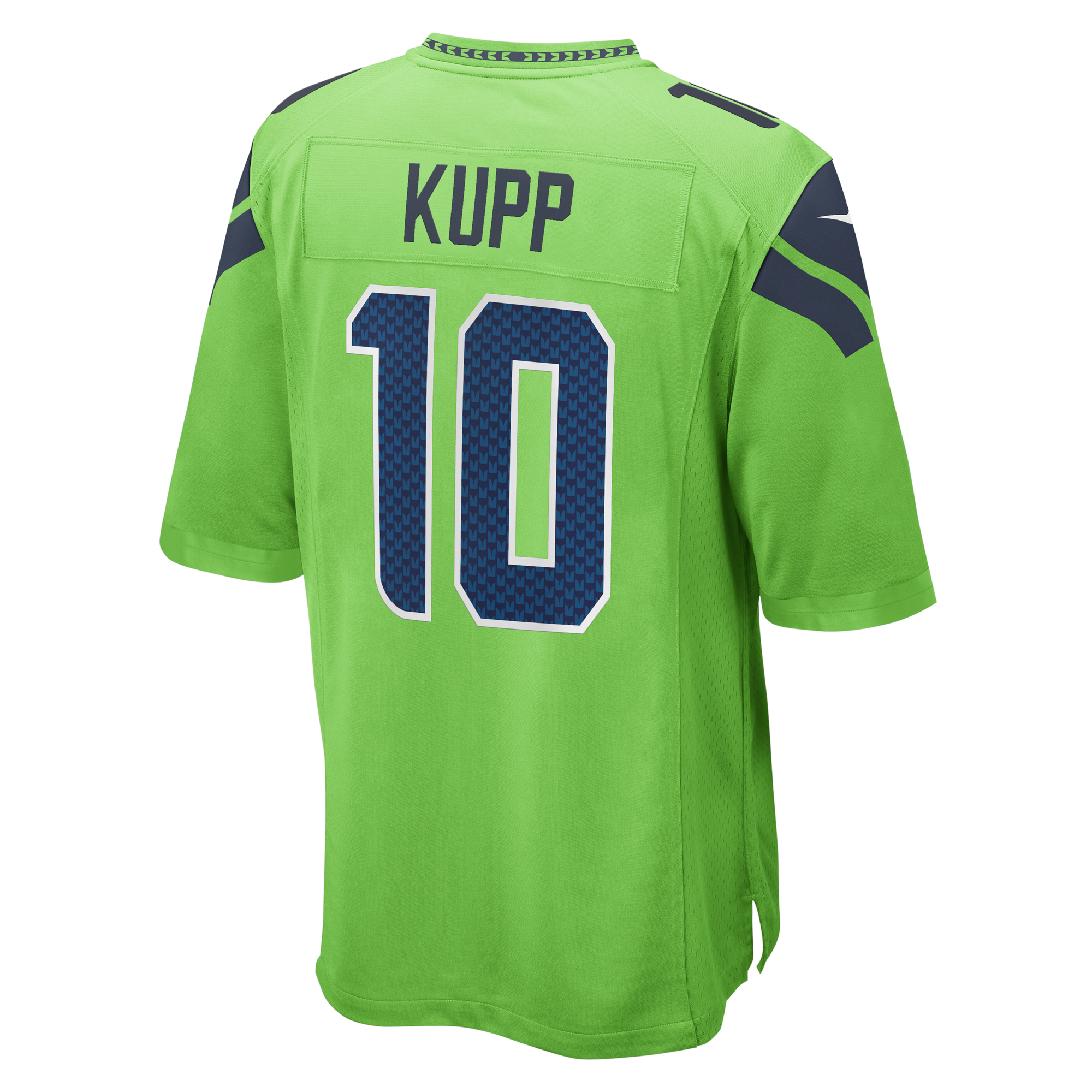Seattle Seahawks Nike Secondary Alternate Game Jersey - Neon Green - Cooper Kupp - Mens, , rebel_hi-res