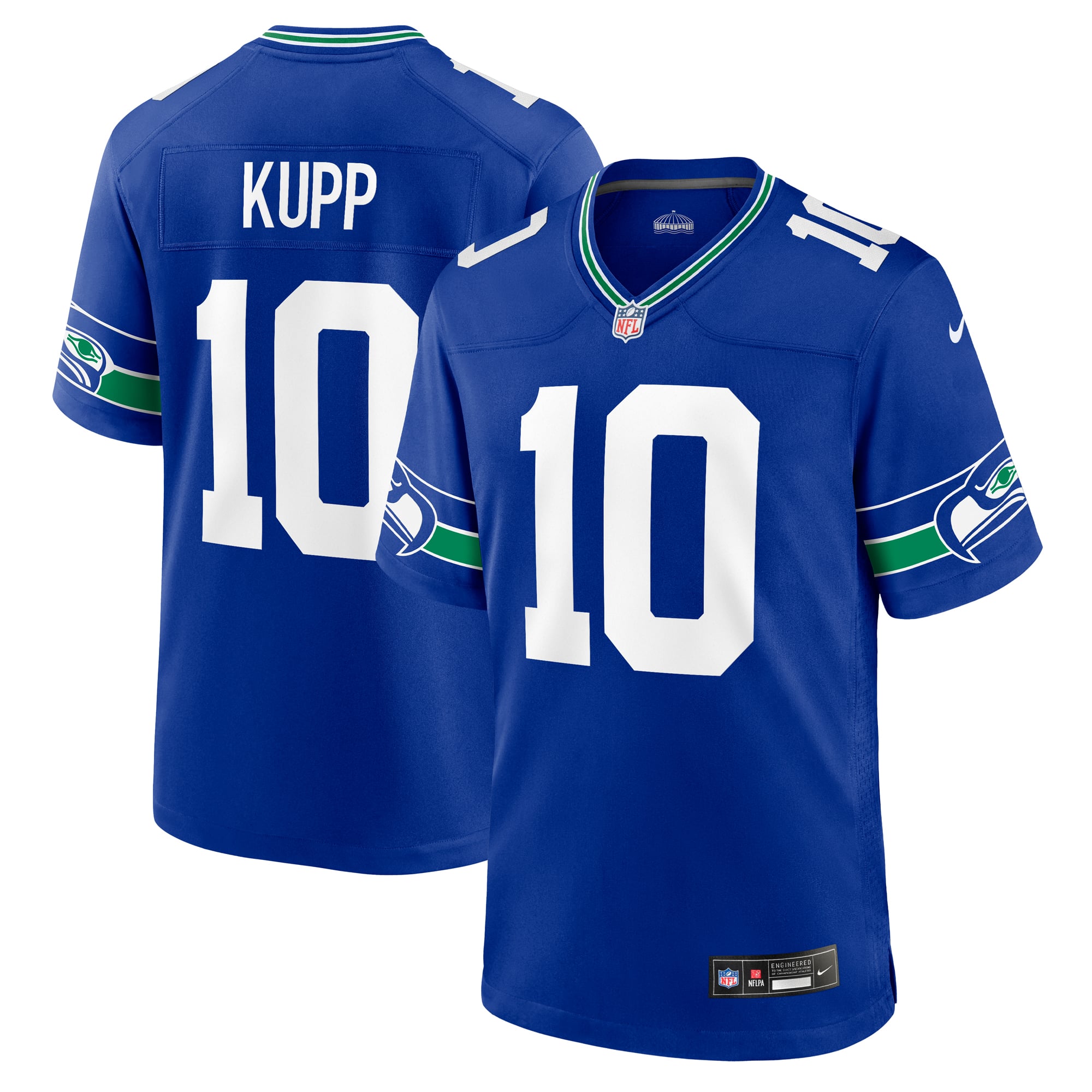 Seattle Seahawks Nike Game Alternate Jersey - Royal Blue - Cooper Kupp - Mens