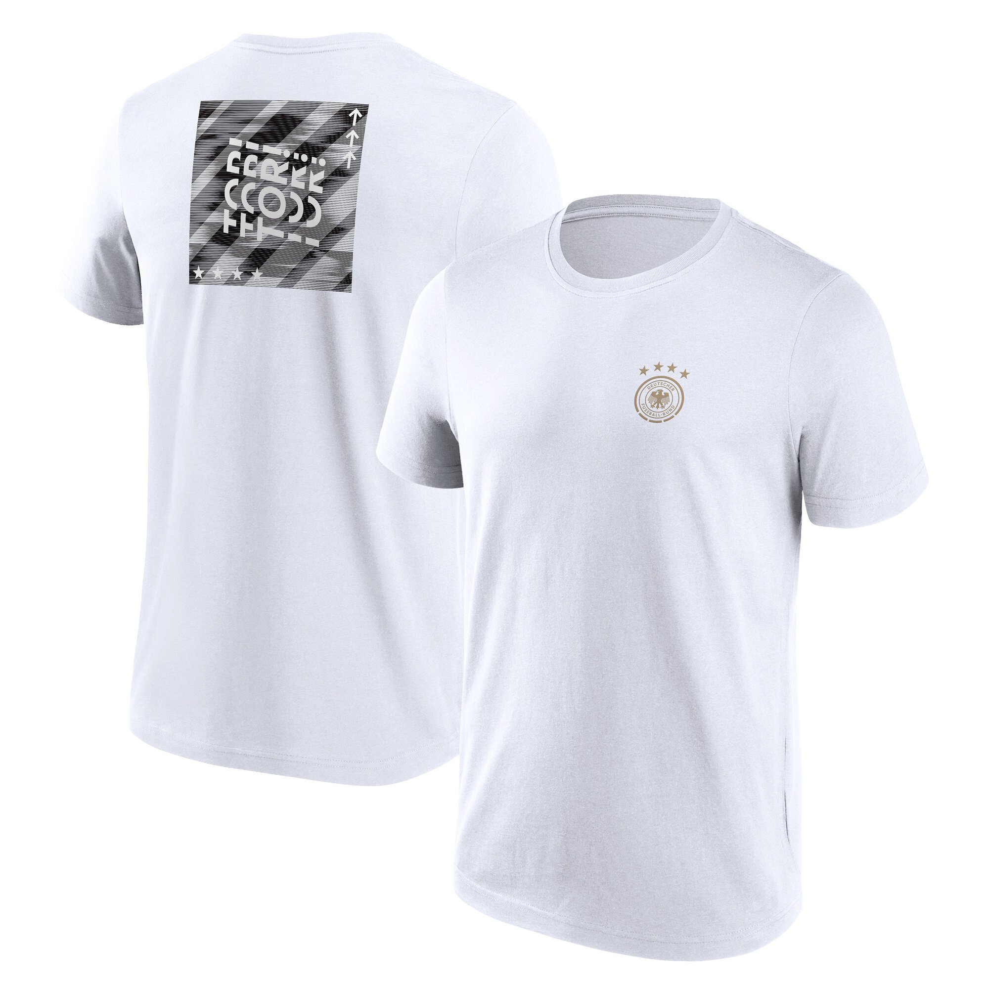 Germany DFB Next Level Graphic T-Shirt - White - Mens