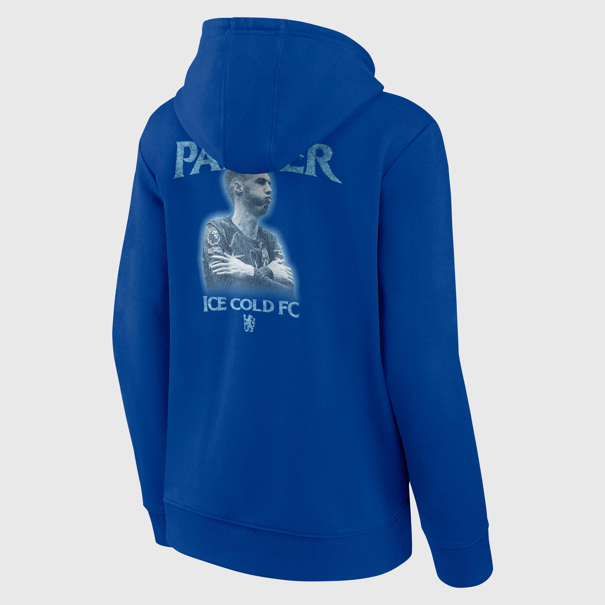 Chelsea Cole Palmer Ice Cold FC Graphic Hoodie - Royal - Womens | Rebel ...