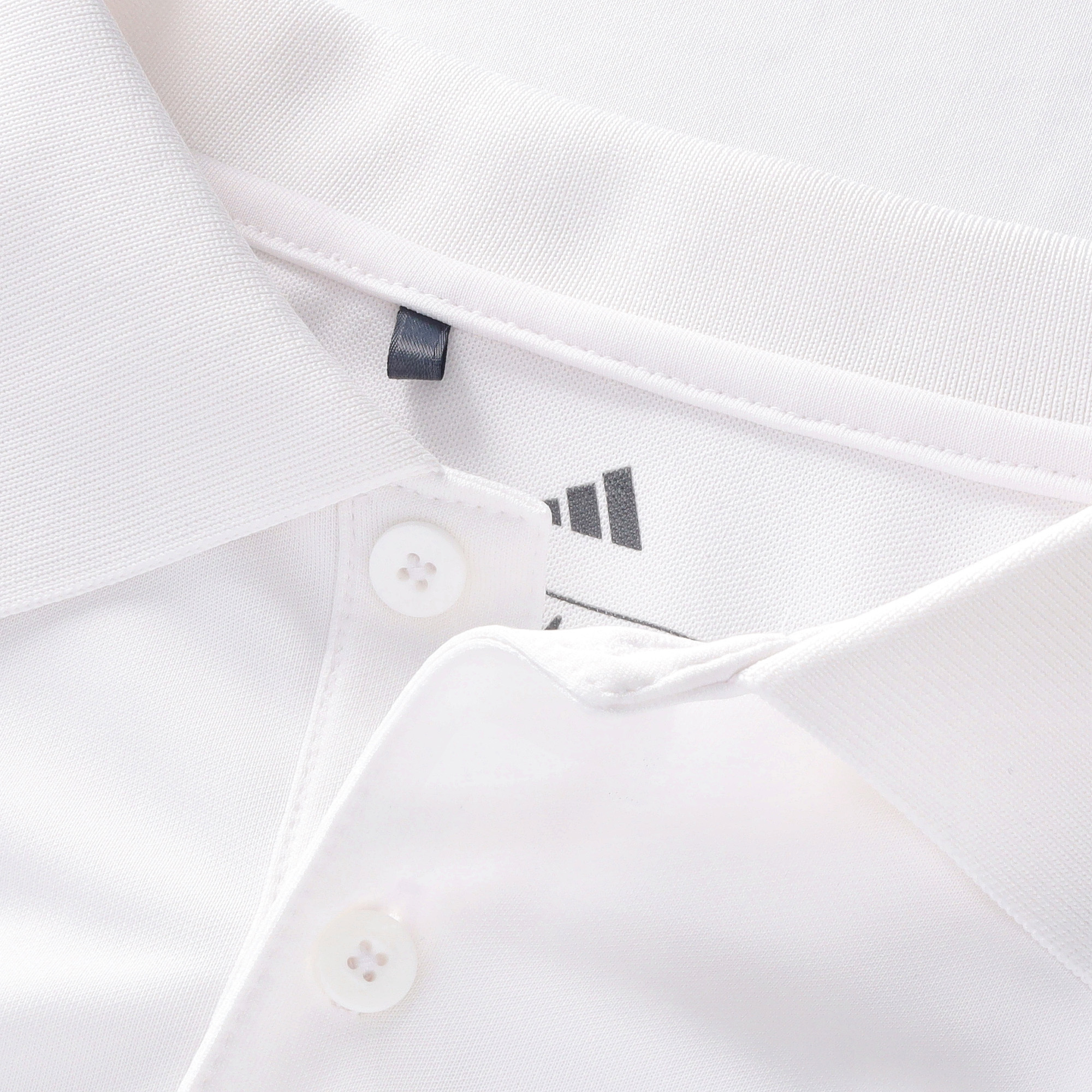 Leeds United adidas Golf Performance Polo Shirt - White, , rebel_hi-res