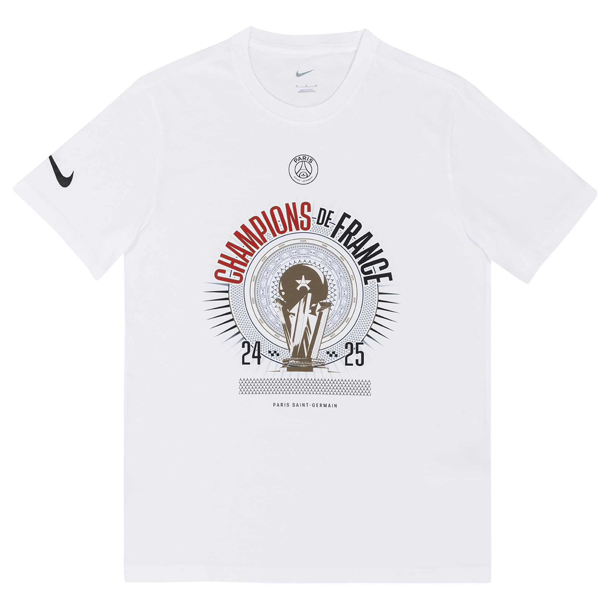 PSG x Nike Champions 2025 T-Shirt