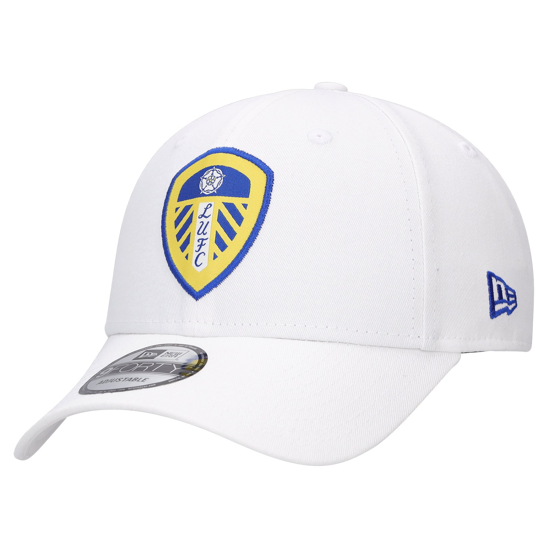 Leeds United New Era Core 9FORTY - White - Unisex, , rebel_hi-res