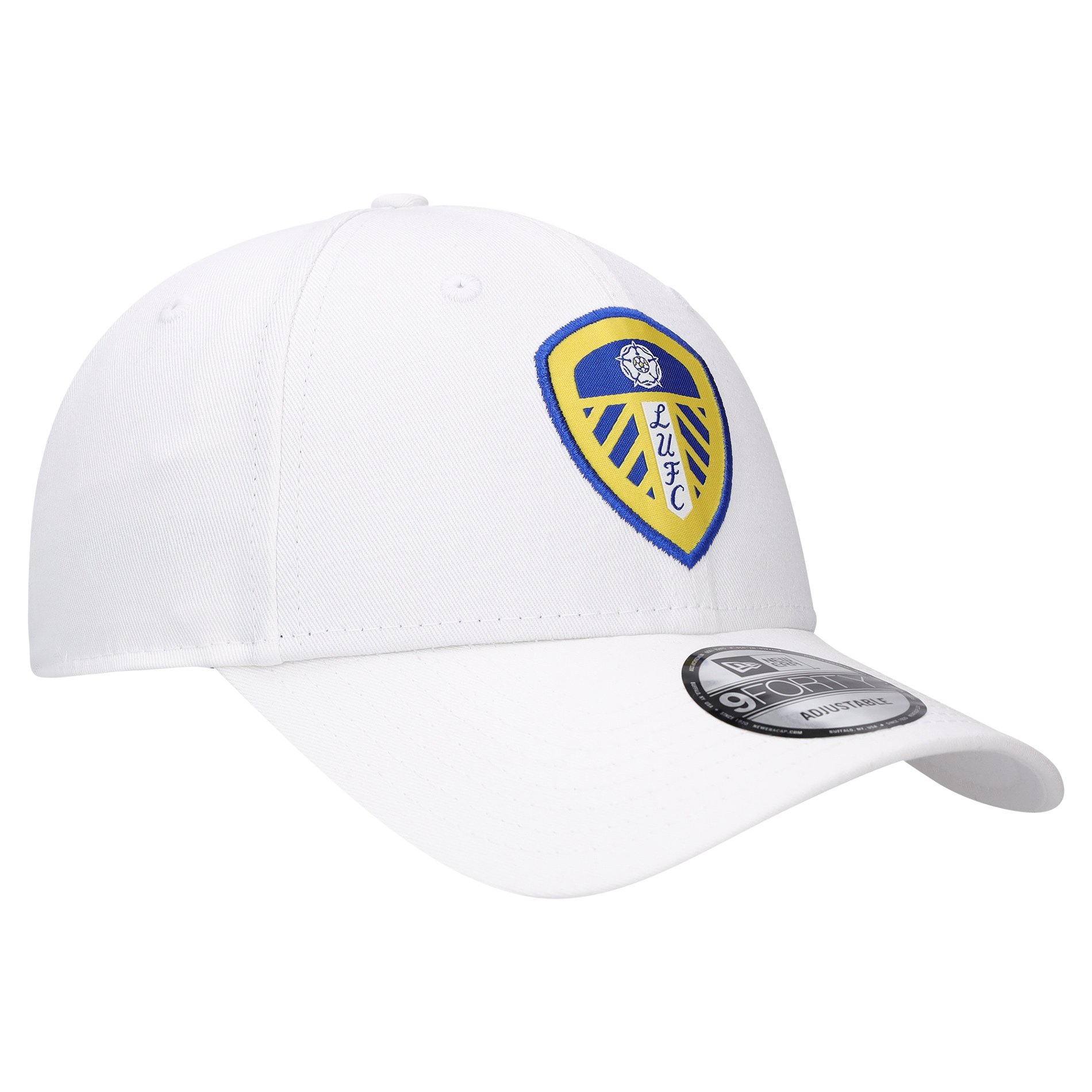 Leeds United New Era Core 9FORTY - White - Unisex, , rebel_hi-res
