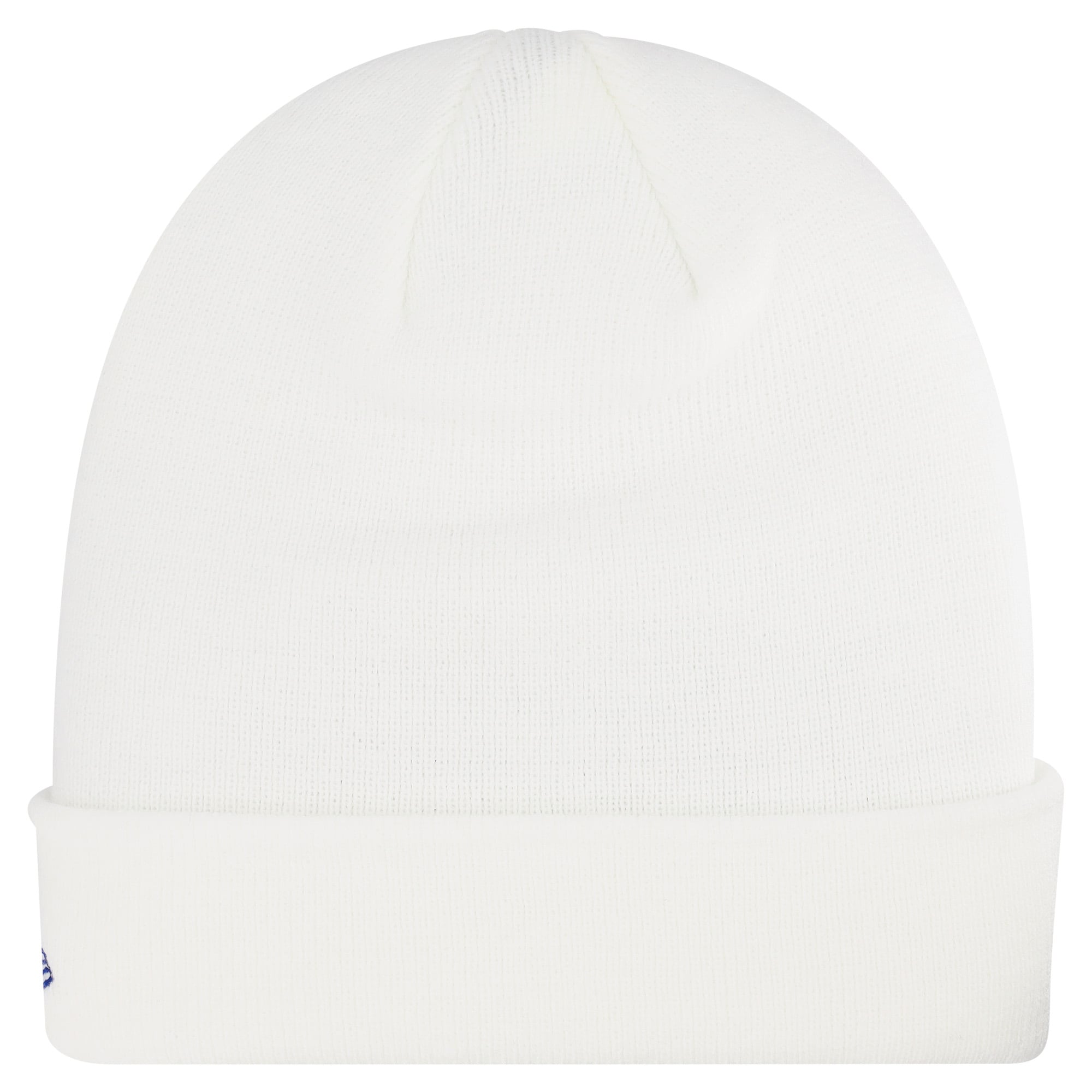 Leeds United New Era Core Cuff Beanie - White - Unisex, , rebel_hi-res