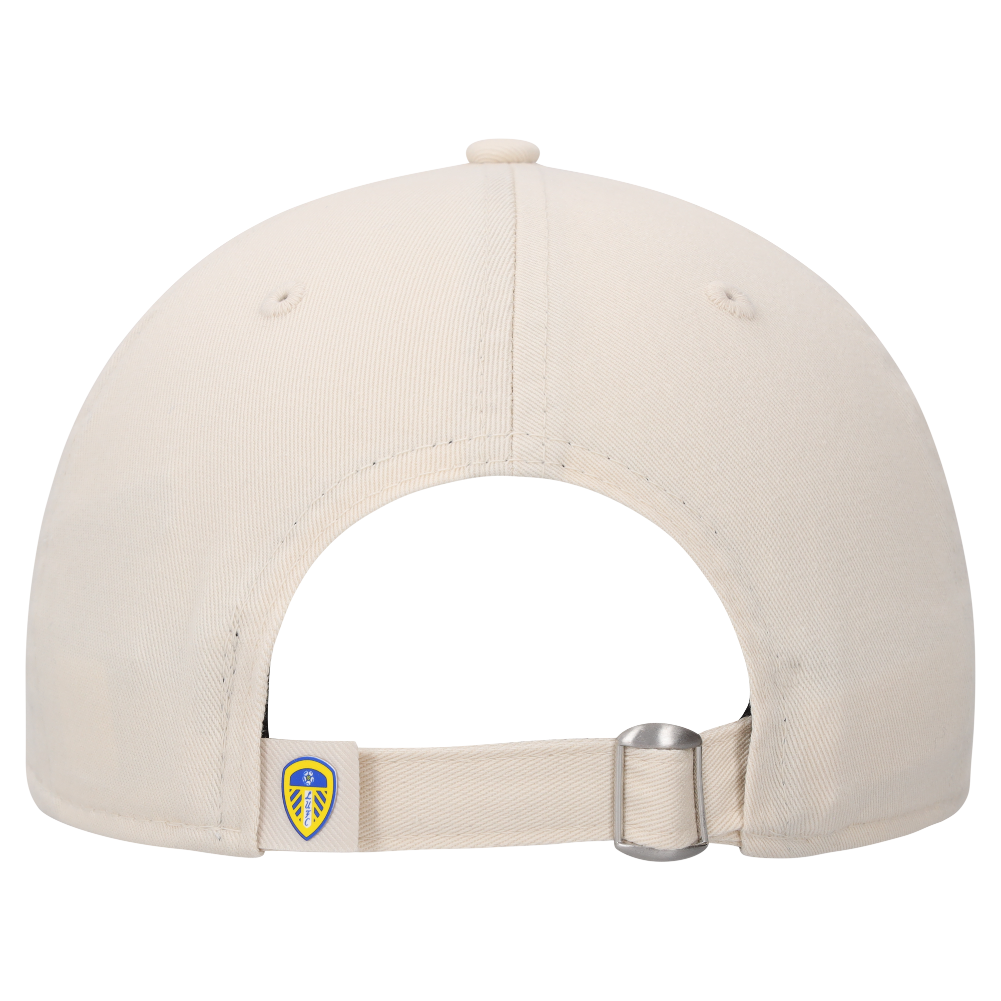 Leeds United New Era Seasonal Script 9TWENTY - Light Cream - Unisex, , rebel_hi-res