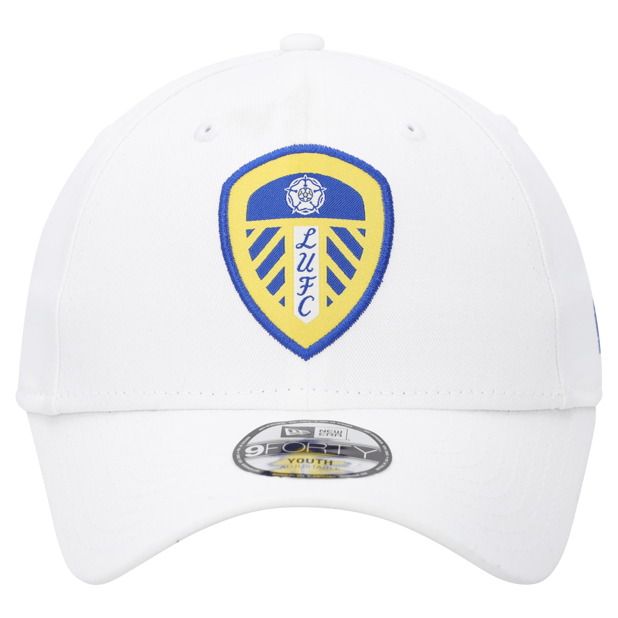 Leeds United New Era Core 9FORTY - White - Kids, , rebel_hi-res