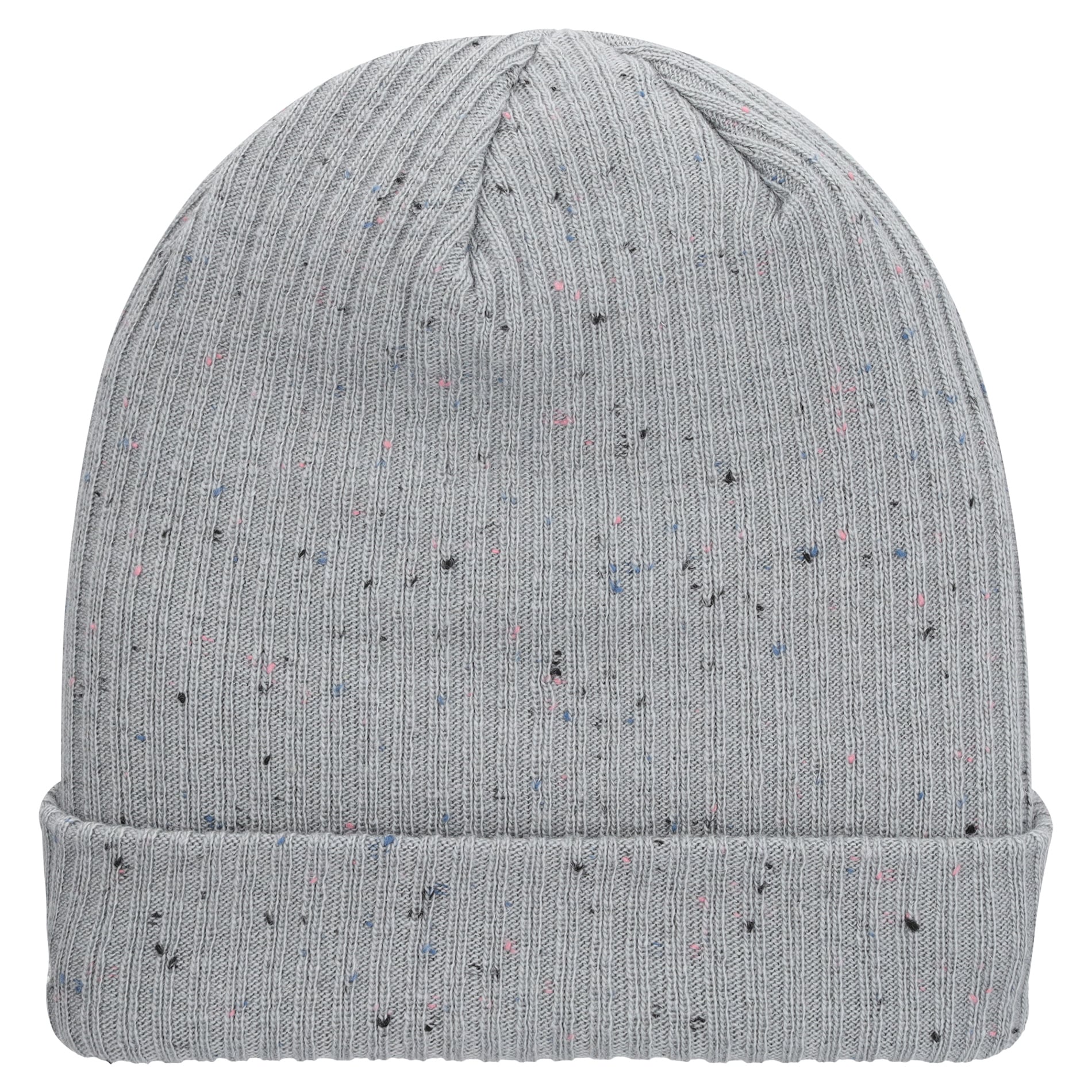 Leeds United New Era Fleck Knit Beanie - Grey - Unisex, , rebel_hi-res