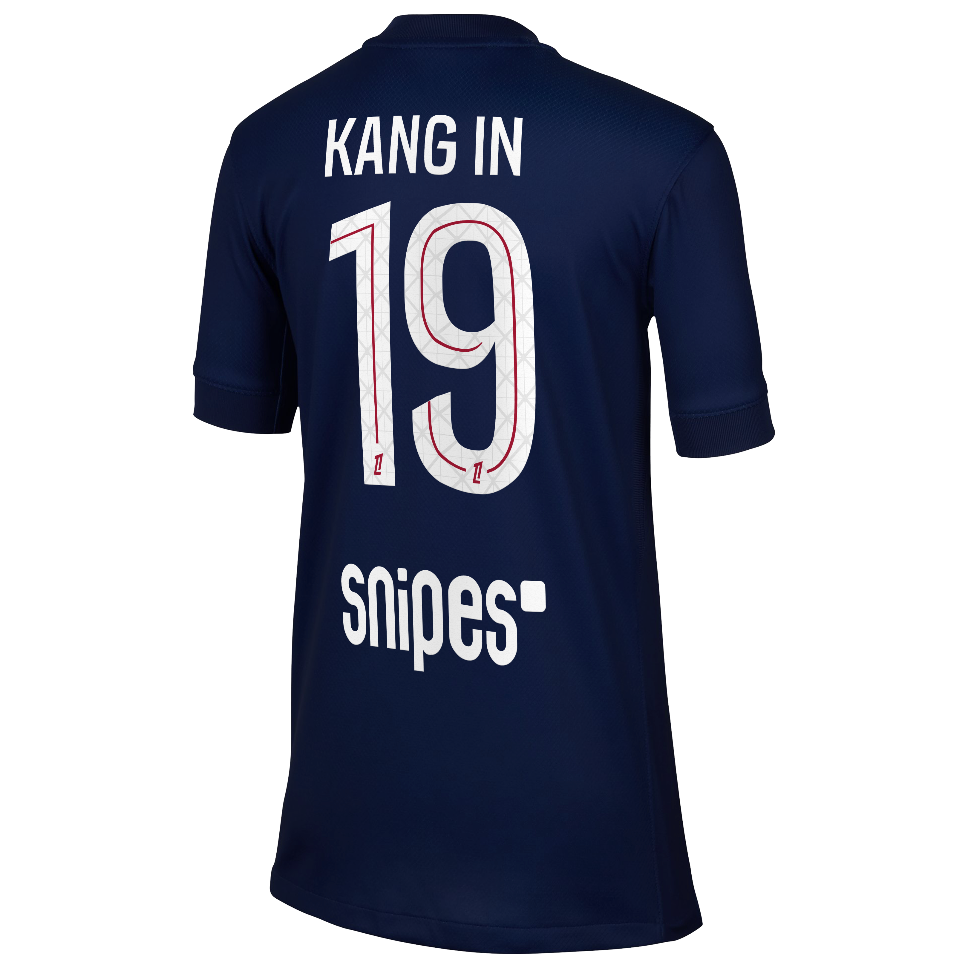 PSG Nike Home Stadium Shirt 2025-26 - Kids with Kang In 19 printing, , rebel_hi-res