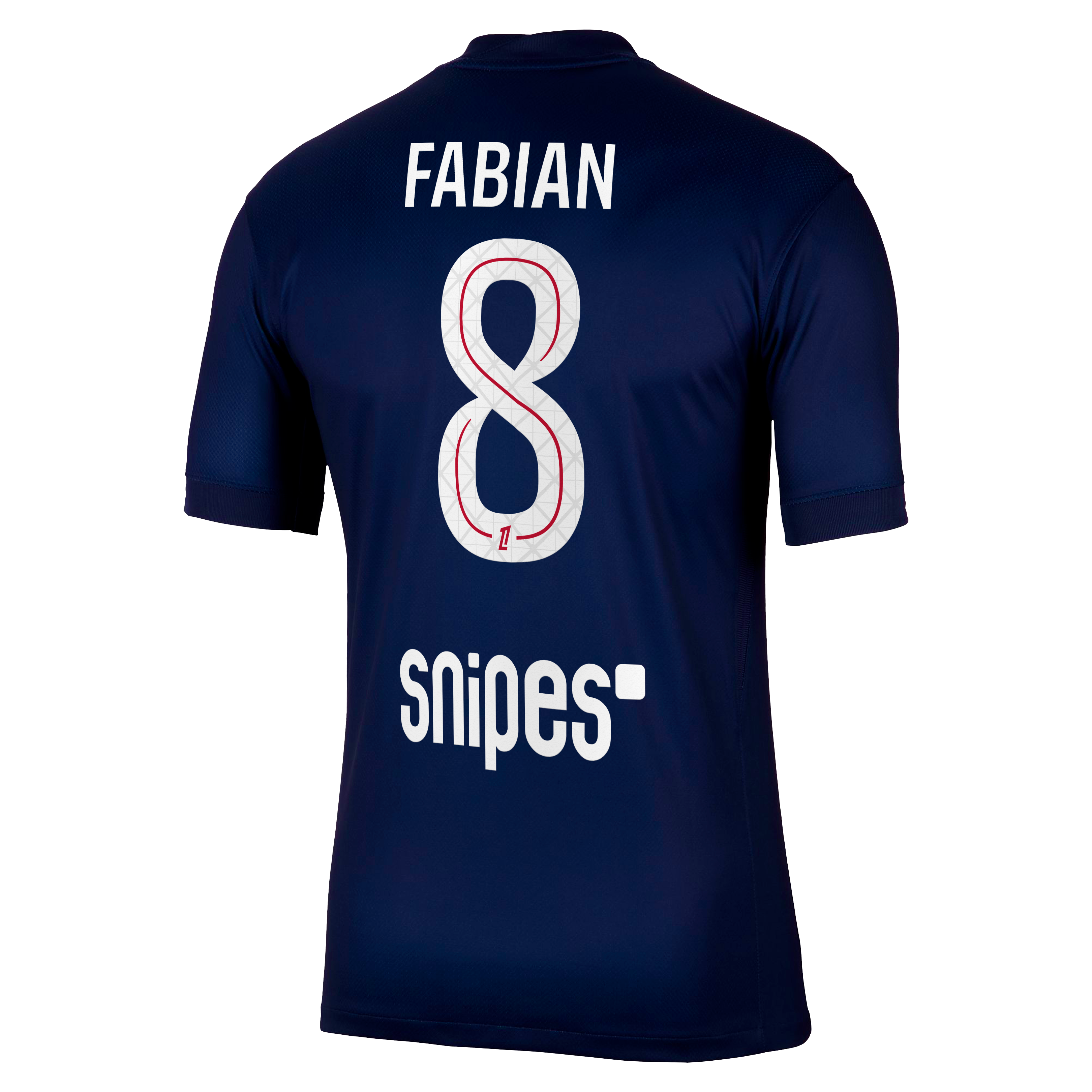 PSG Nike Home Stadium Shirt 2025-26 with Fabian 8 printing, , rebel_hi-res