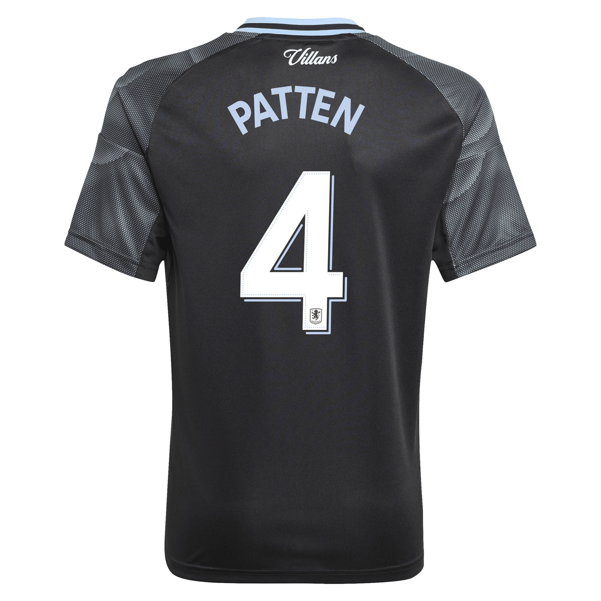 Aston Villa adidas Away Shirt 2025-26 - Kids with Patten 4 Cup printing ...