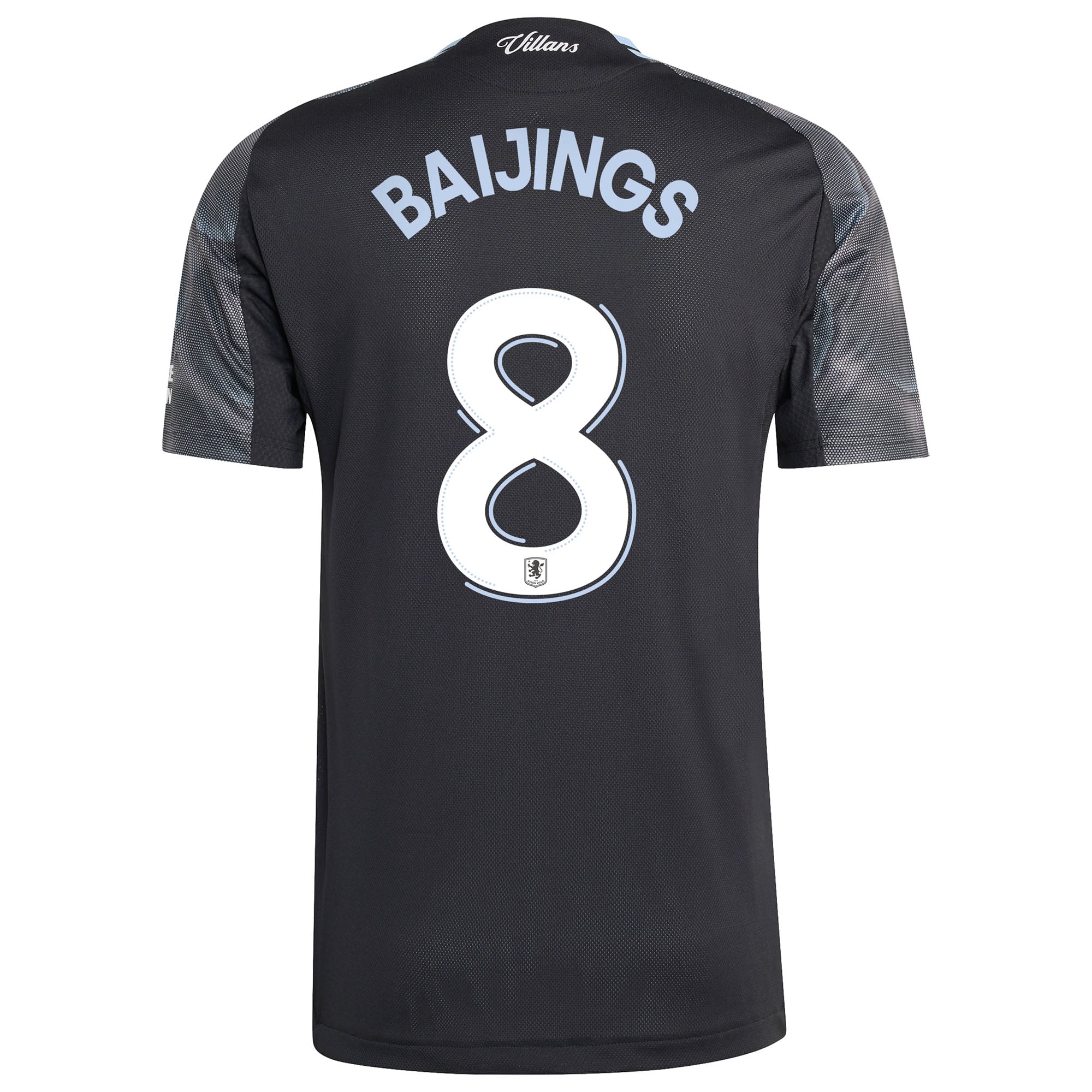 Aston Villa adidas Away Authentic Shirt 2025-26 with Baijings 8 Cup printing, , rebel_hi-res