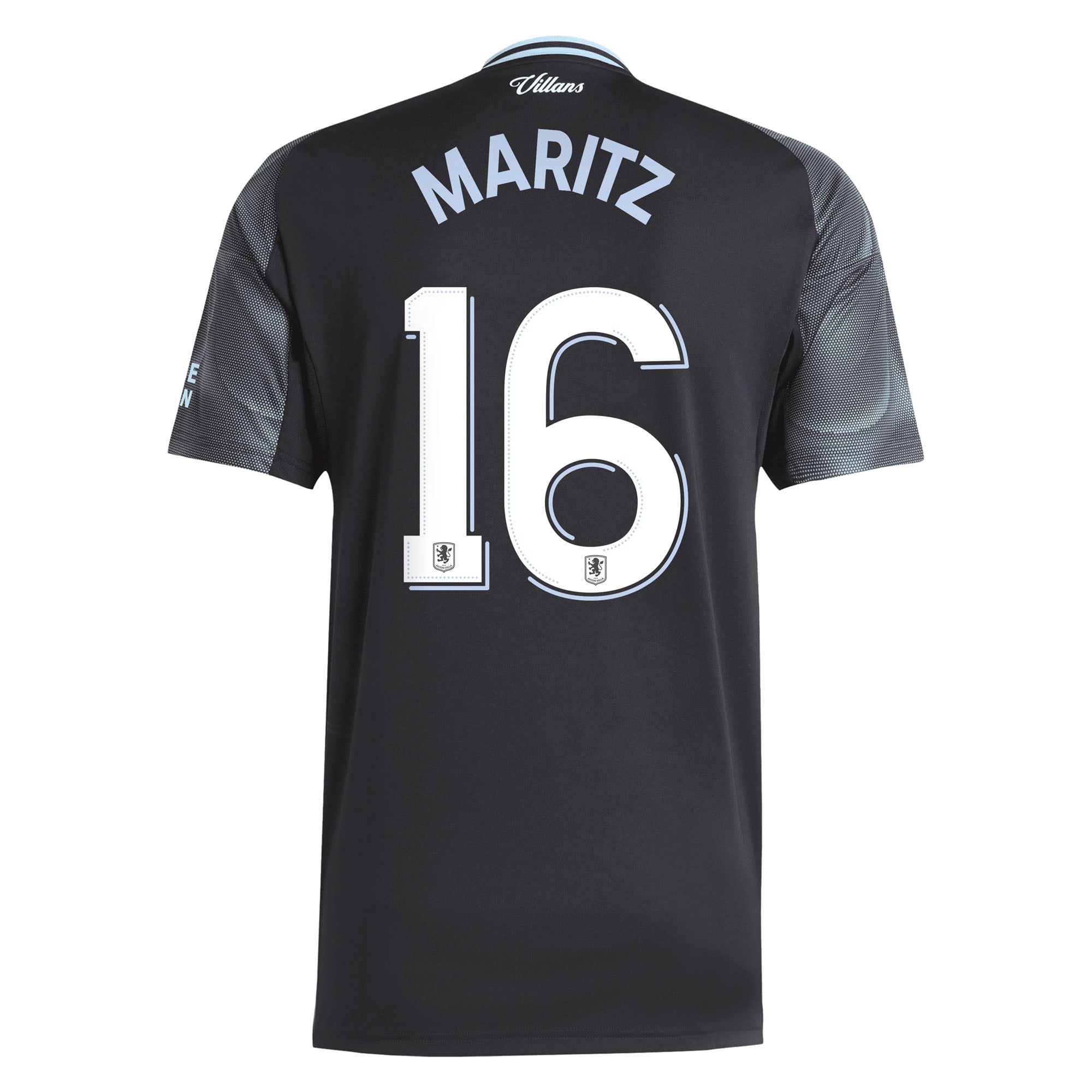 Aston Villa adidas Away Shirt 2025-26 with Maritz 16 Cup printing, , rebel_hi-res