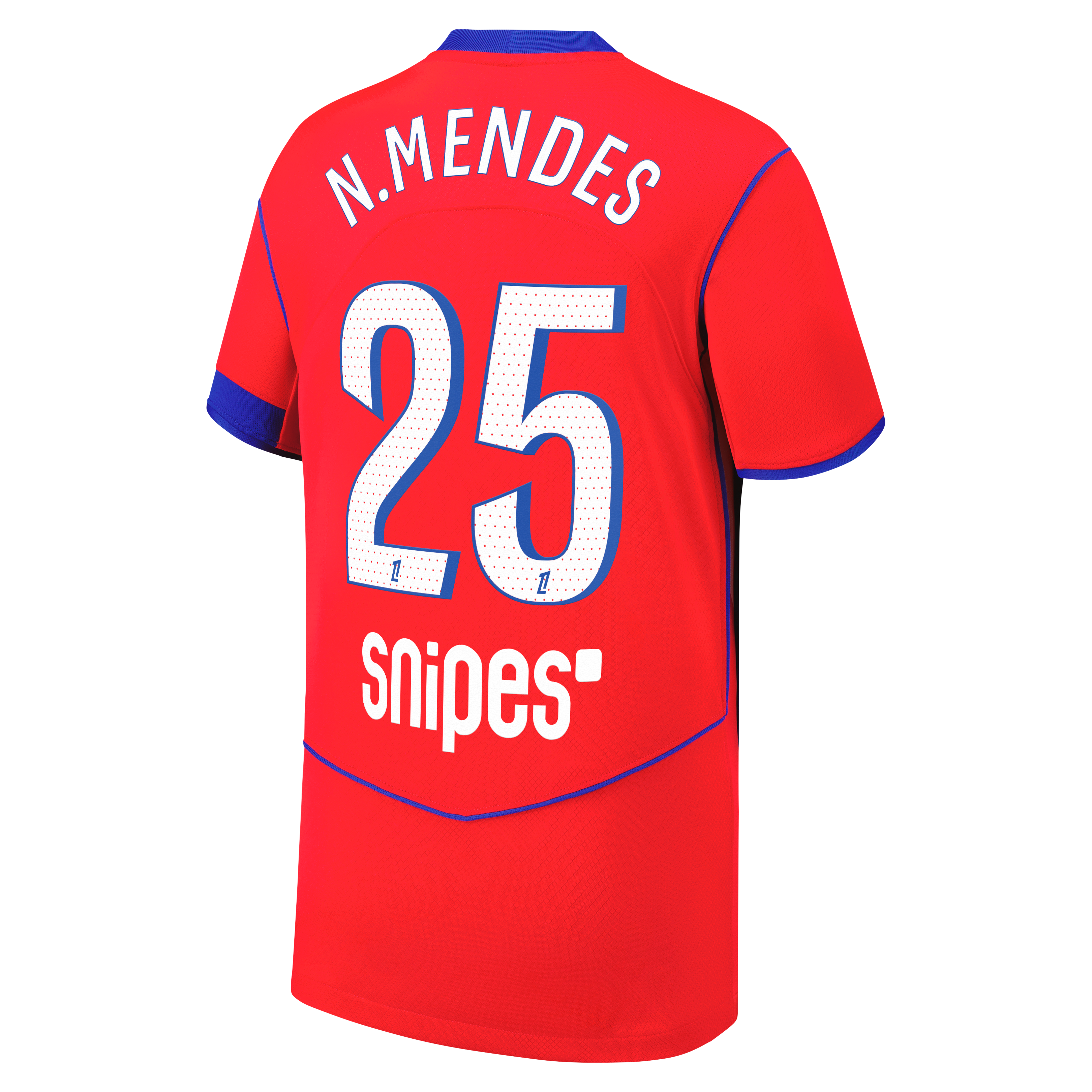 PSG Nike Third Stadium Shirt 2025-26 - Kids with N. Mendes 25 printing, , rebel_hi-res