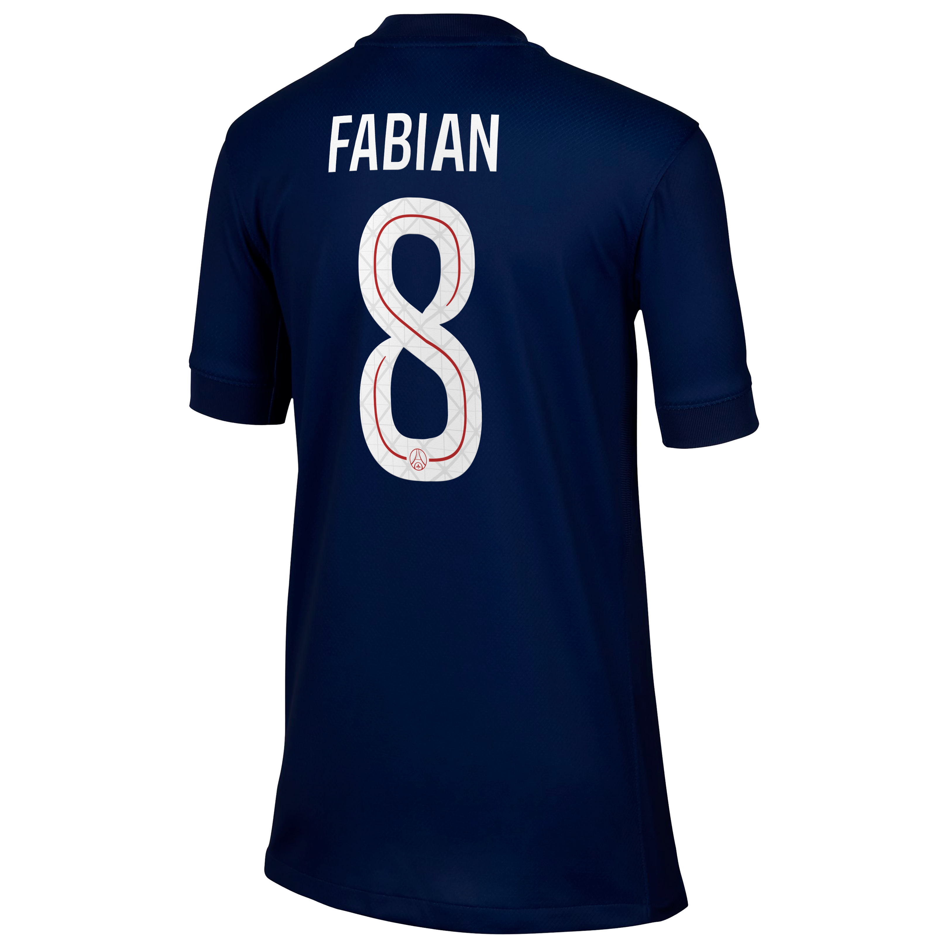 PSG Nike Home Stadium Shirt 2025-26 - Kids with Cup printing Fabian 8, , rebel_hi-res