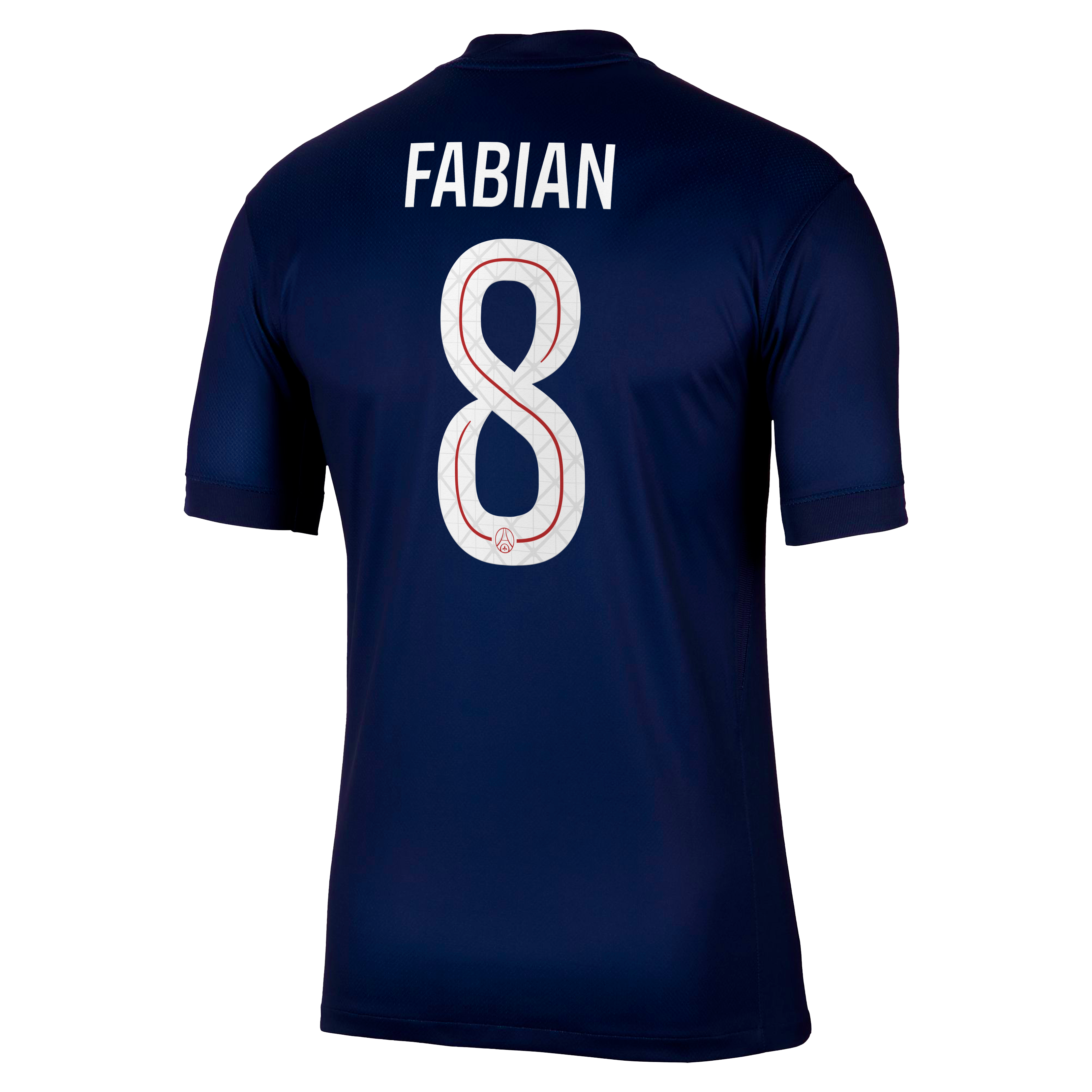 PSG Nike Home Stadium Shirt 2025-26 with Cup printing Fabian 8, , rebel_hi-res