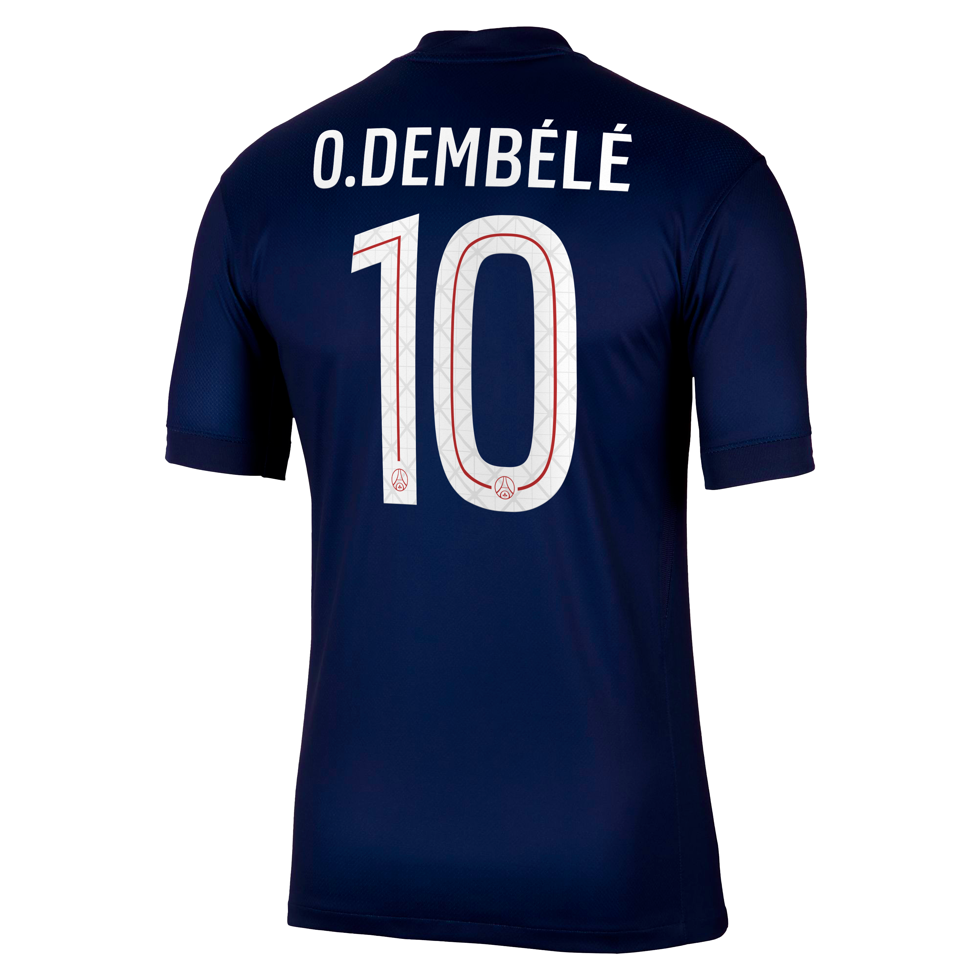 PSG Nike Home Stadium Shirt 2025-26 with Cup printing O. Demb&eacute;l&eacute; 10, , rebel_hi-res
