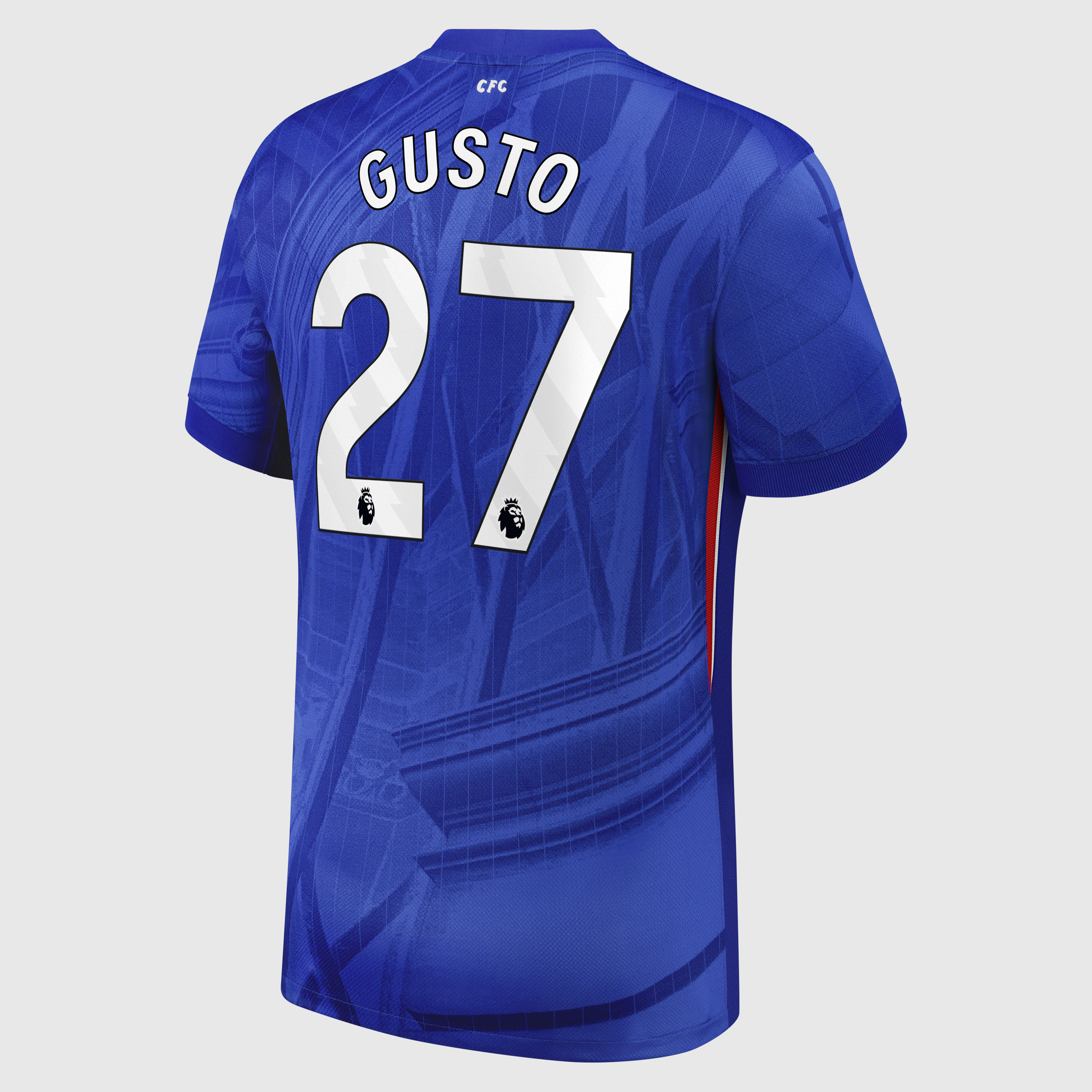 Chelsea Nike Home Stadium Shirt 2025-26 with Gusto 27 printing, , rebel_hi-res