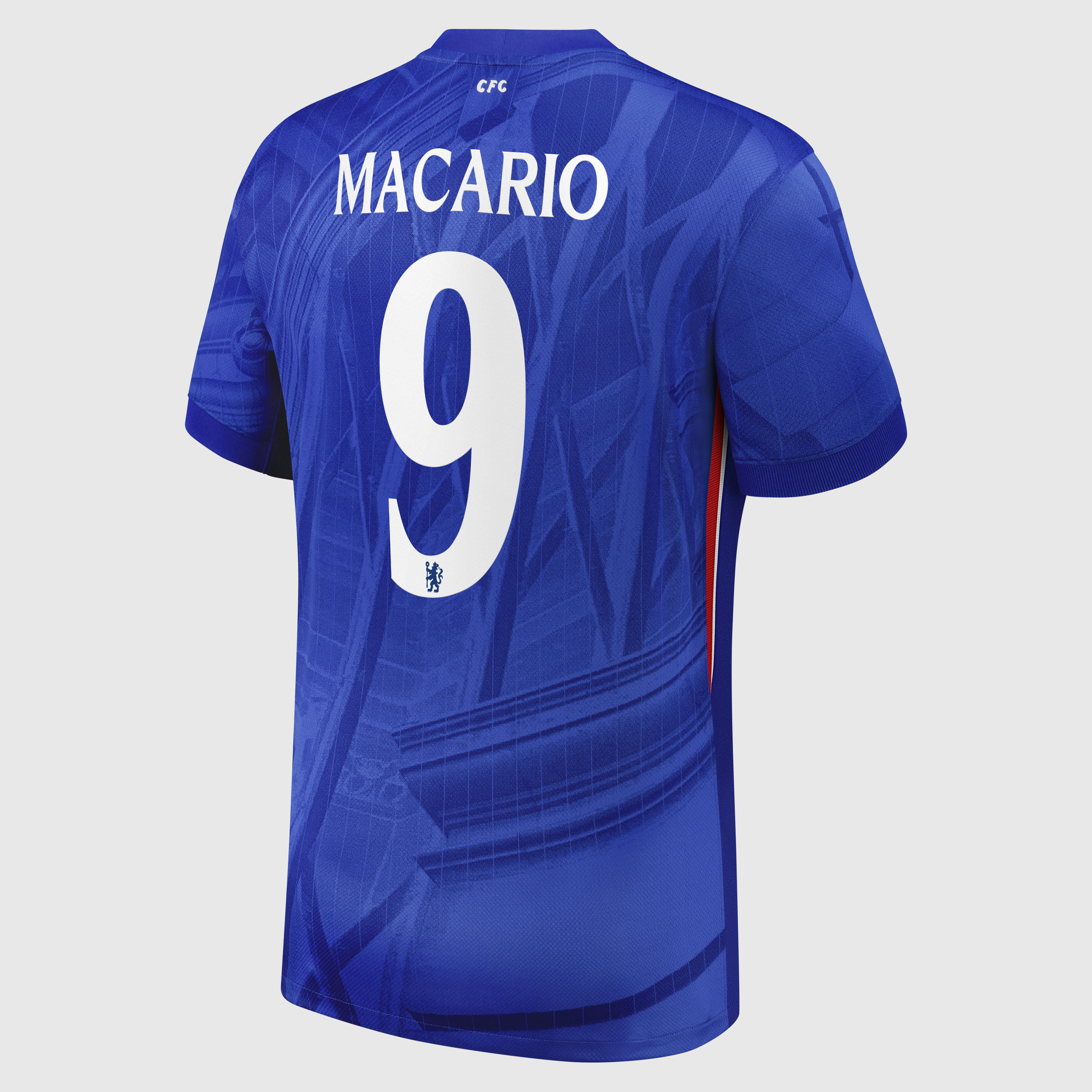 Chelsea Cup Nike Home Stadium Shirt 2025-26 with Macario 9 printing, , rebel_hi-res