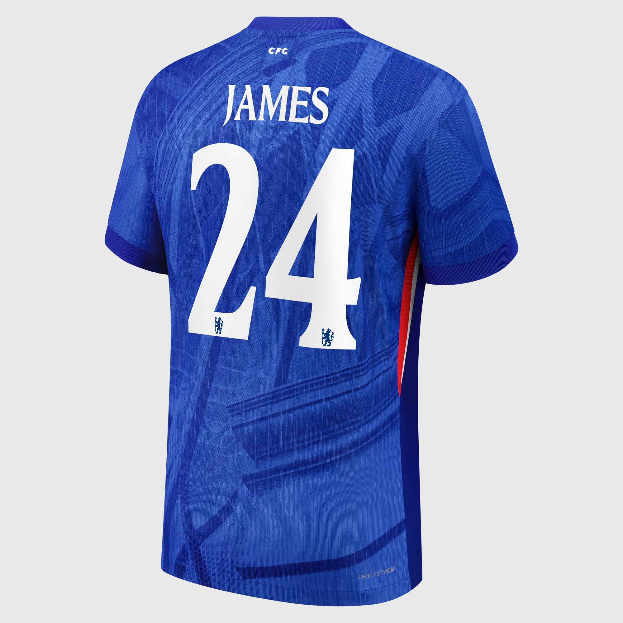 Chelsea Cup Nike Dri-FIT ADV Home Match Shirt 2025-26 - Kids with James 24 printing, , rebel_hi-res