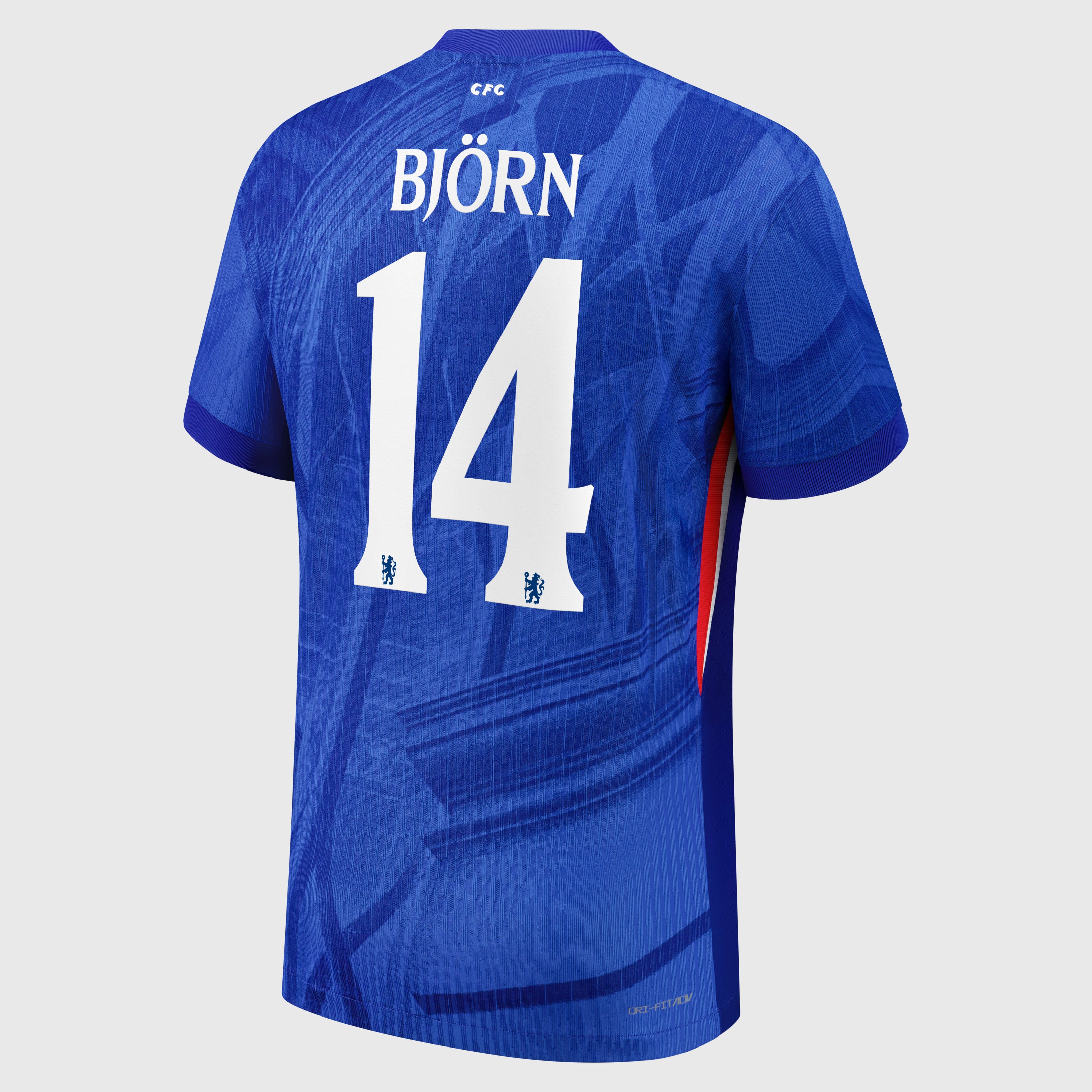 Chelsea Cup Nike Dri-FIT ADV Home Match Shirt 2025-26 - Kids with Bj&ouml;rn 14 printing, , rebel_hi-res
