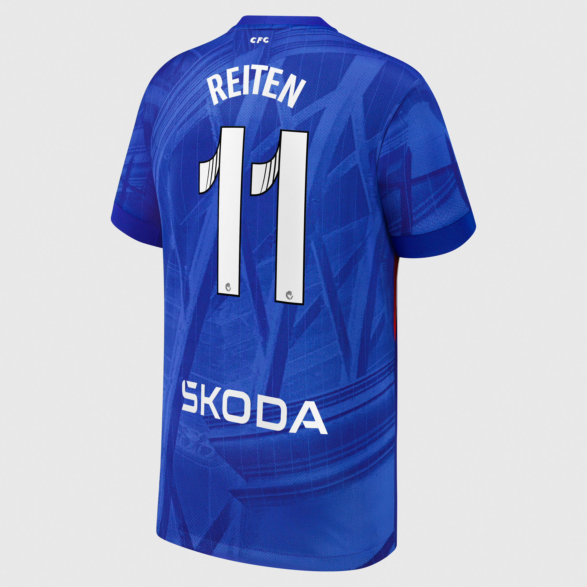 Chelsea WSL Nike Home Stadium Shirt 2025-26 - Kids with Reiten 11 printing, , rebel_hi-res