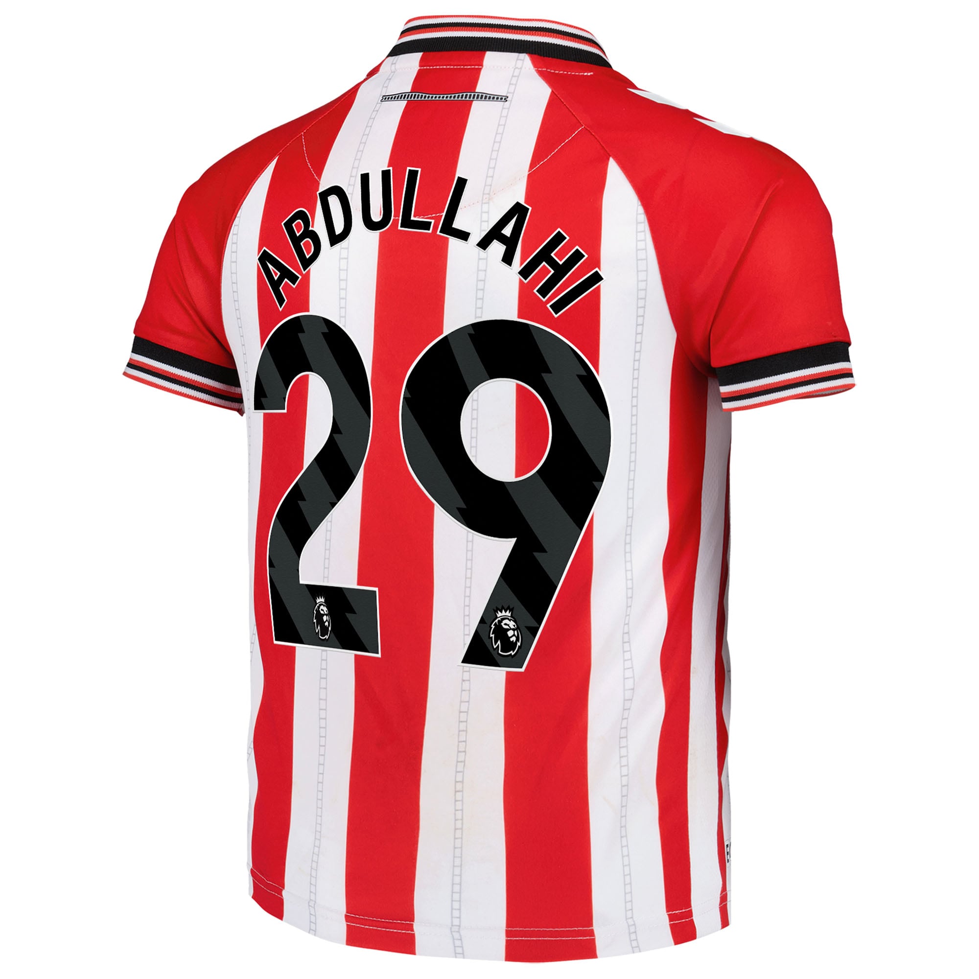 Sunderland Hummel Home Shirt 2025-26 - Kids with Abdullahi 29 printing, , rebel_hi-res
