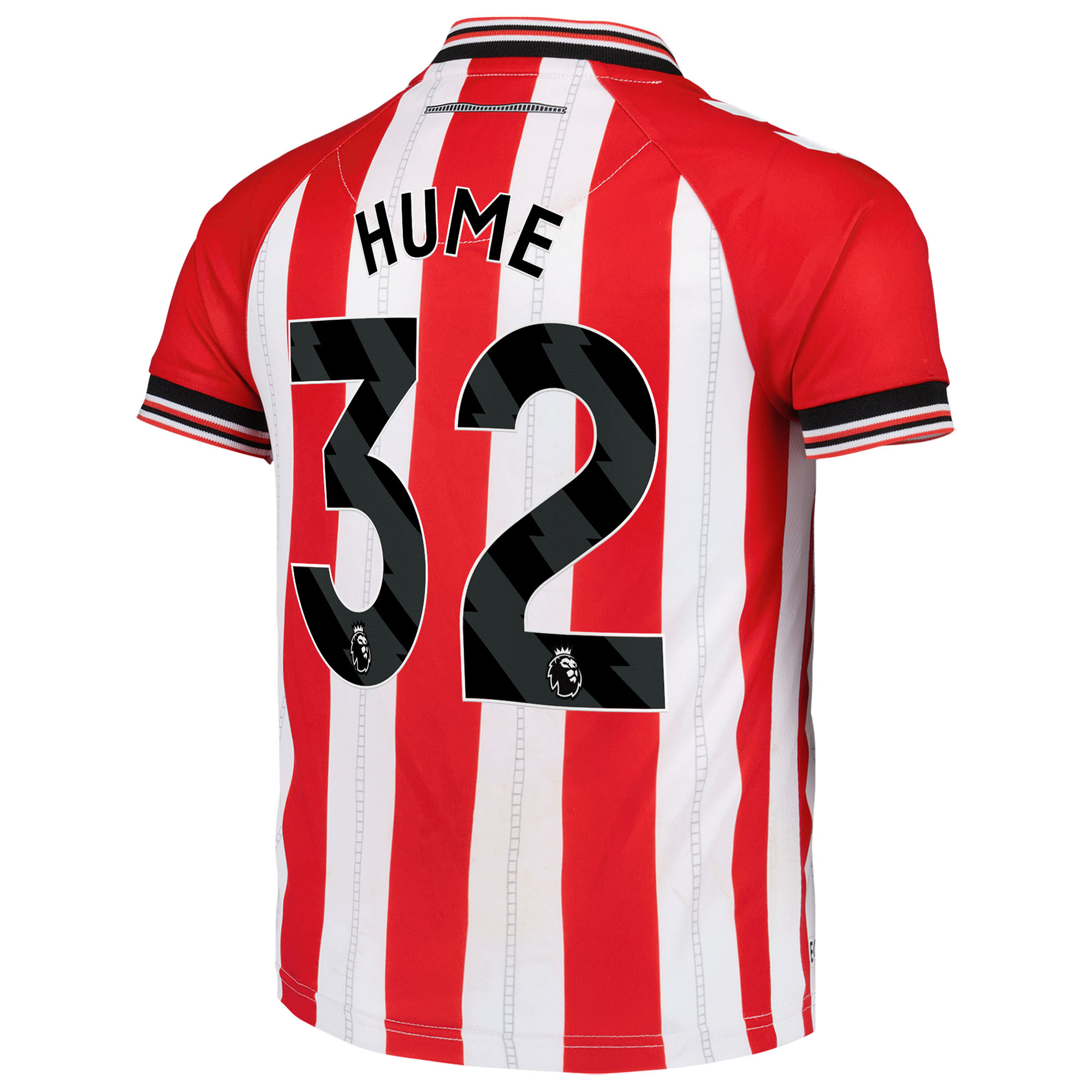 Sunderland Hummel Home Shirt 2025-26 - Kids with Hume 32 printing, , rebel_hi-res
