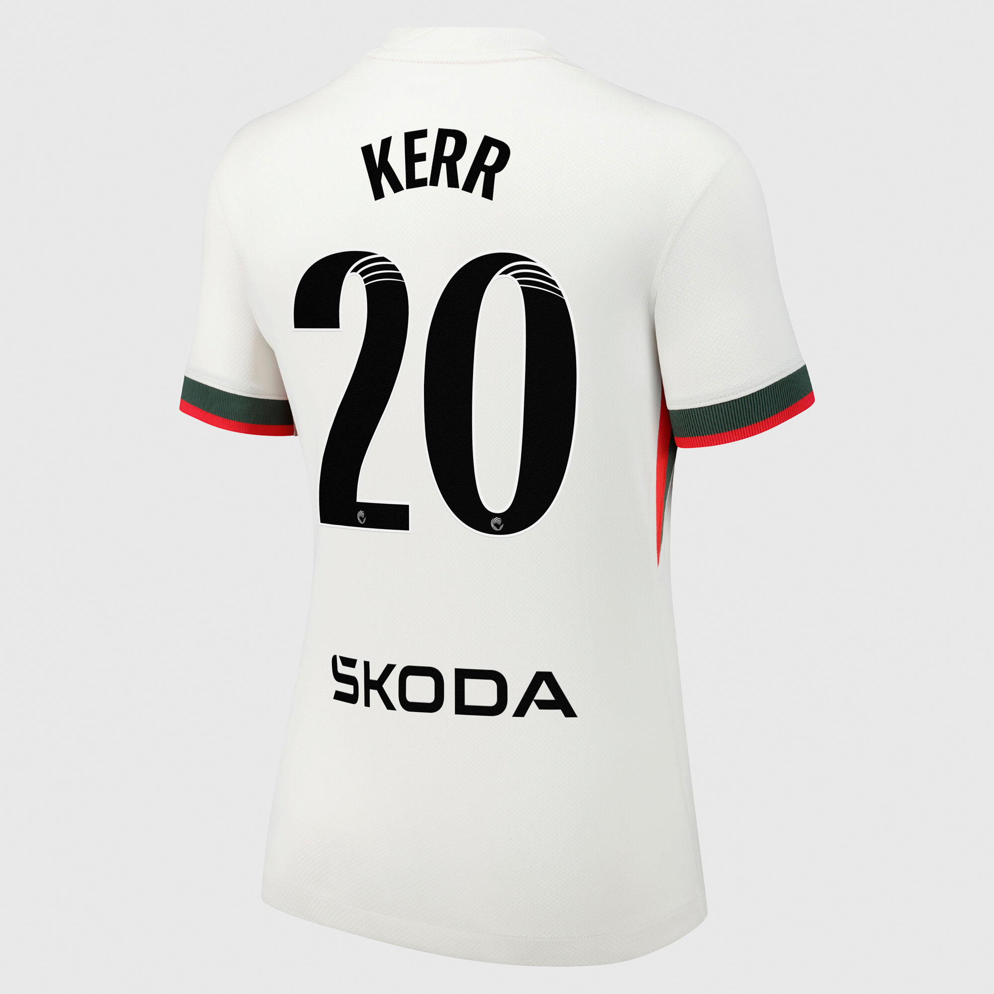 Chelsea WSL Nike Away Stadium Shirt 2025-26 - Womens with Kerr 20 printing, , rebel_hi-res
