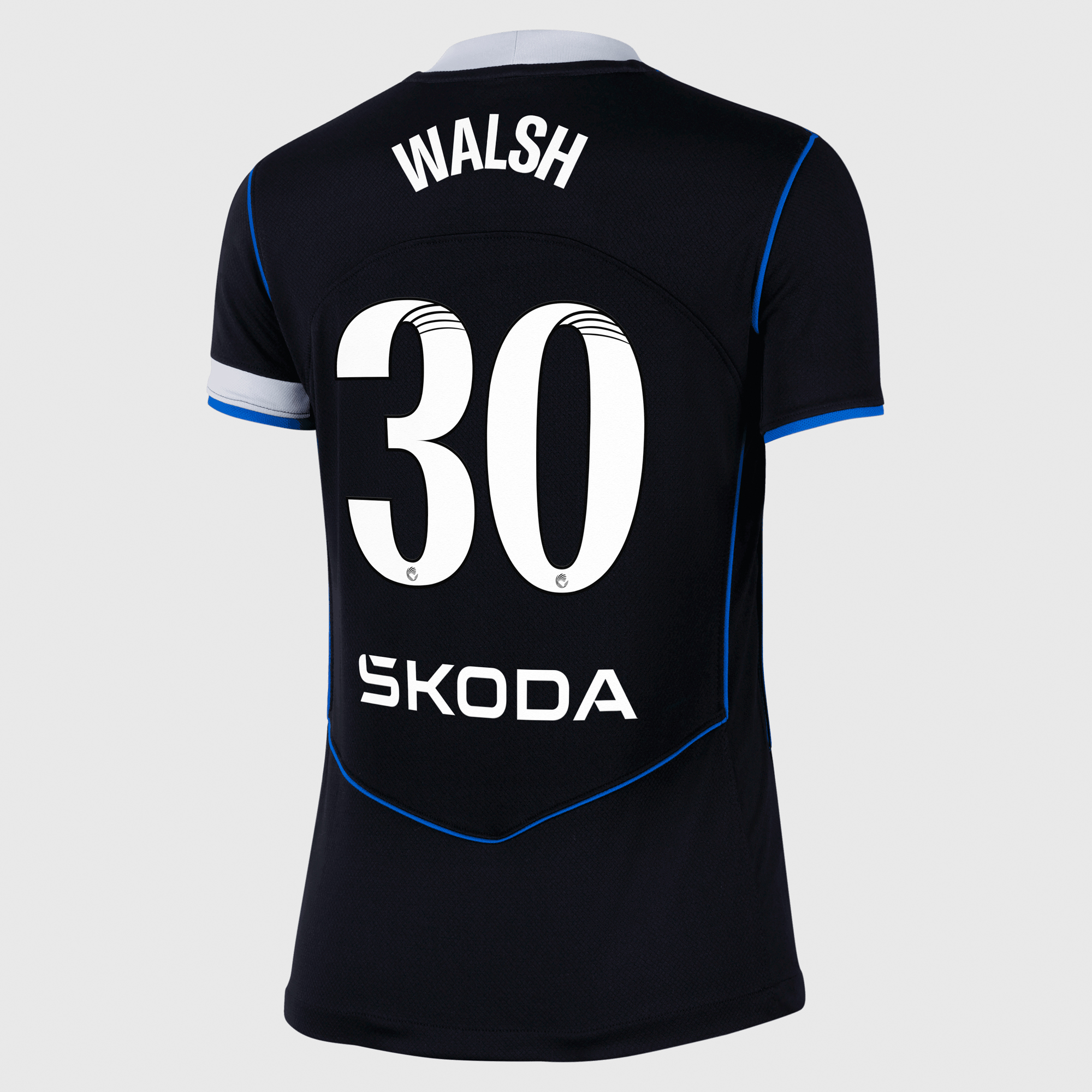 Chelsea WSL Nike Third Stadium Shirt 2025-26 - Womens with Walsh 30 printing, , rebel_hi-res
