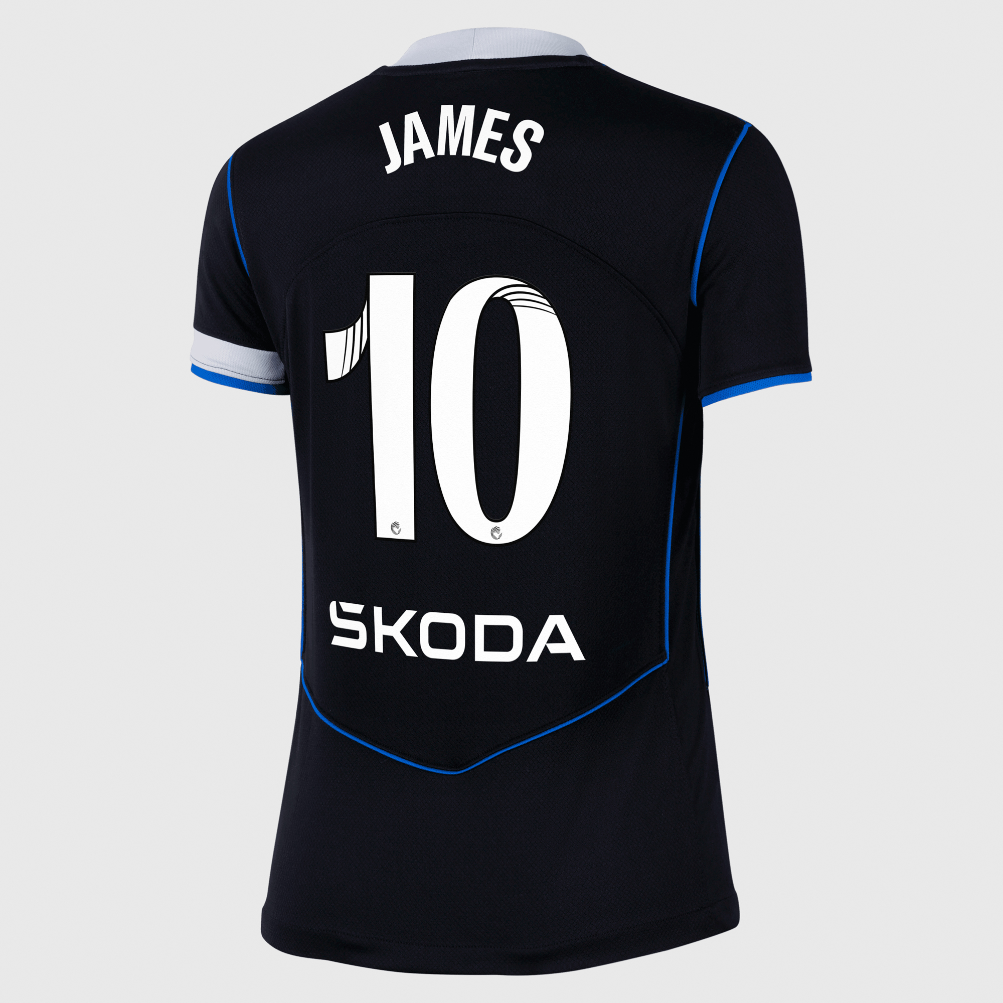 Chelsea WSL Nike Third Stadium Shirt 2025-26 - Womens with James 10 printing, , rebel_hi-res