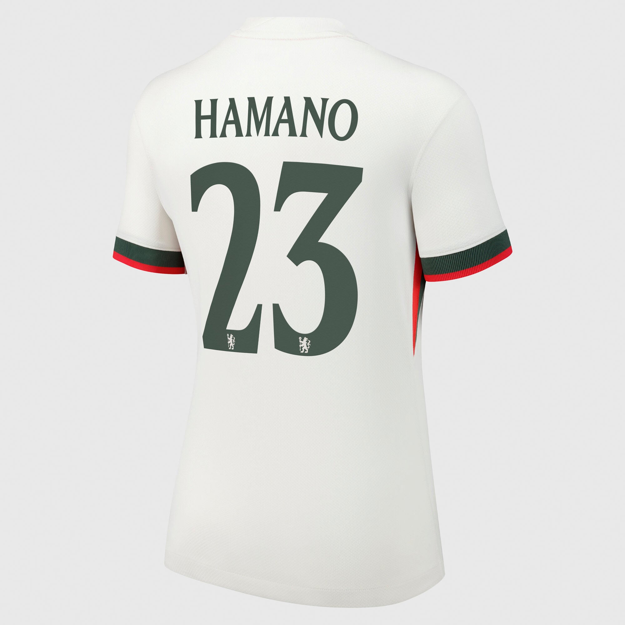 Chelsea Cup Nike Away Stadium Shirt 2025-26 - Womens with Hamano 23 printing, , rebel_hi-res
