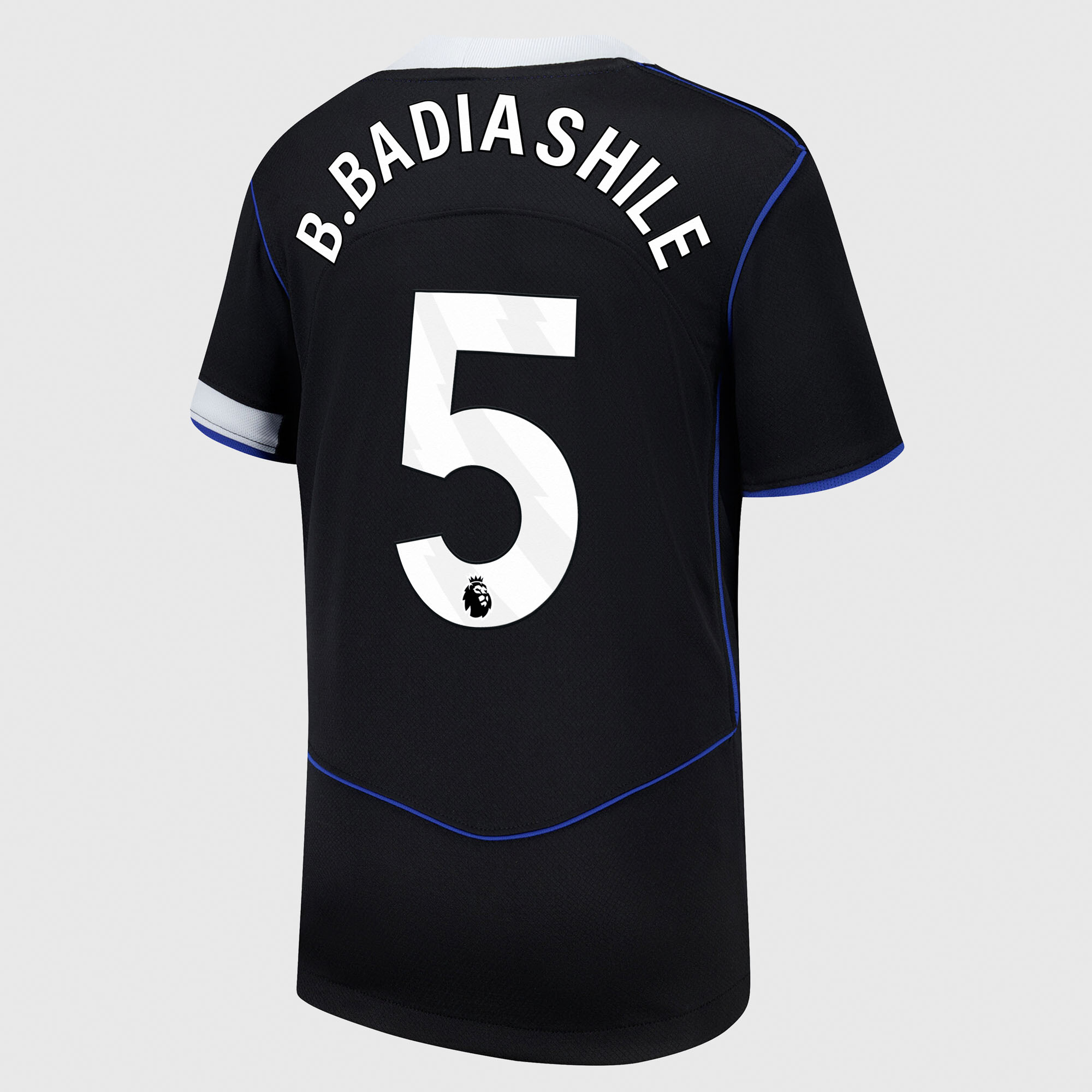 Chelsea Nike Third Stadium Shirt 2025-26 - Kids with B. Badiashile 5 printing, , rebel_hi-res